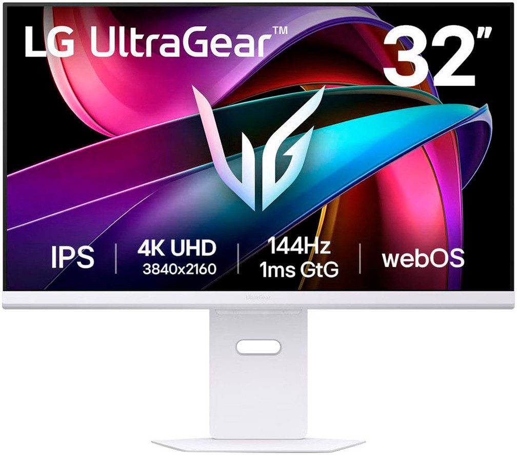 Valentinstagsgeschenk LG 32G810SA Gaming-Monitor (80 cm/32 ", 3840 x 2160 px, 4K Ultra HD, 1 ms Reaktionszeit, 144 Hz, IPS), weiß
