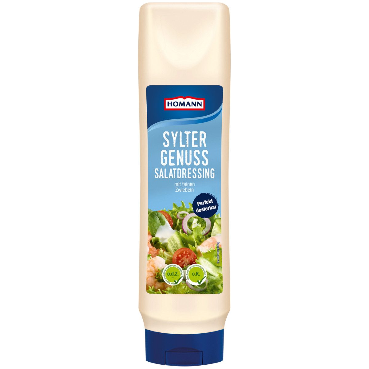 Homann Saucen, Homann Sylter Genuss Dressing o.K mit feiner Zwiebelnote 875ml
