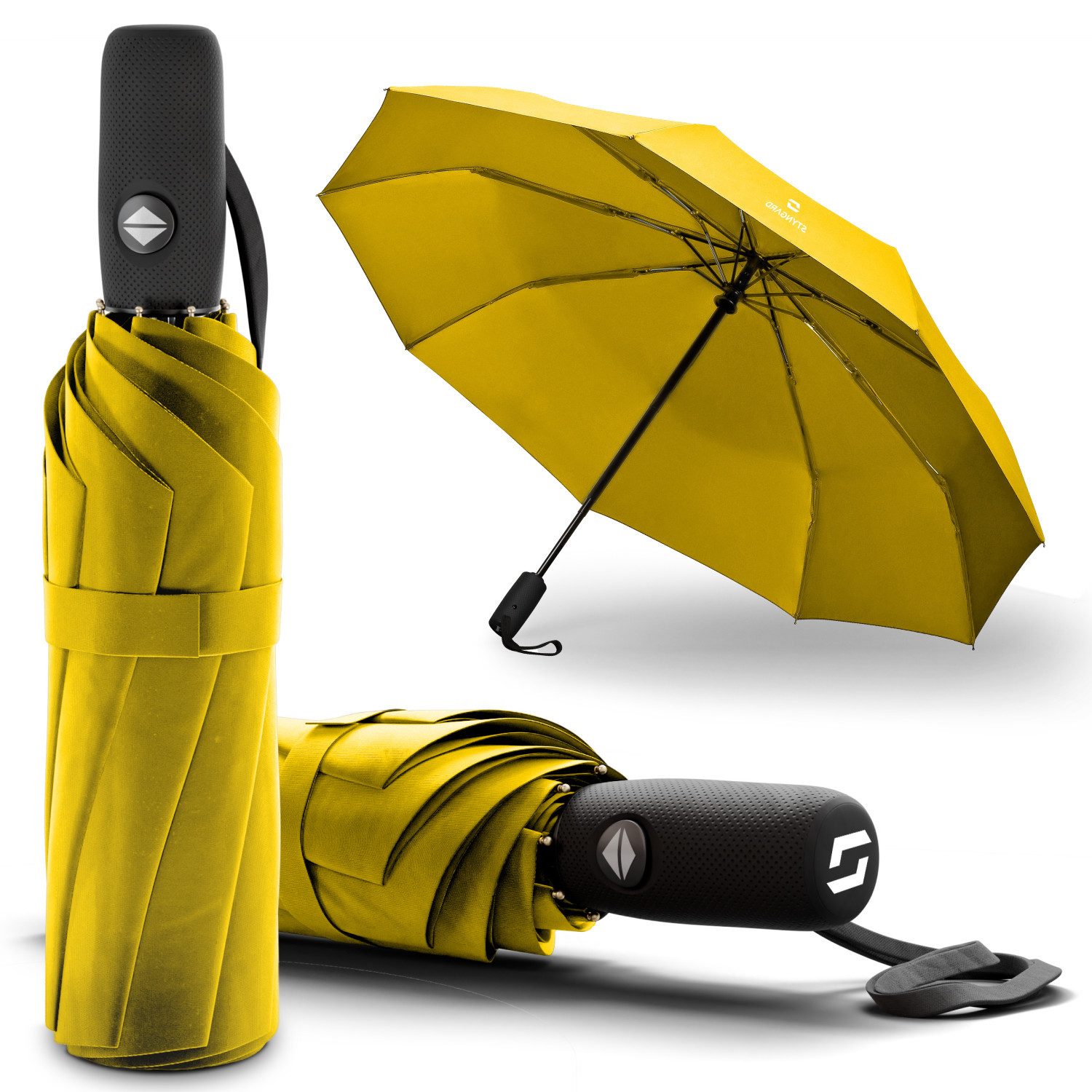 Styngard Taschenregenschirm Oslo, Sturmfest bis 140 km/h