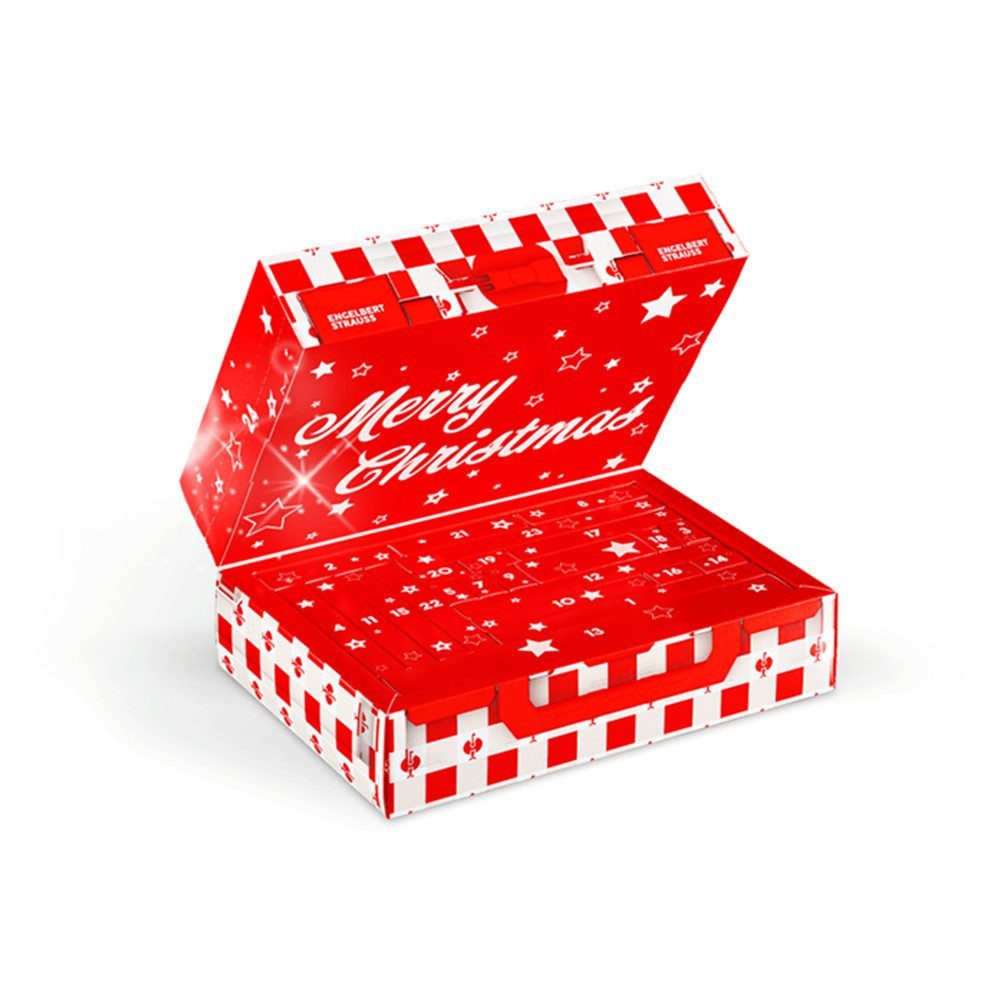 Engelbert Strauss Adventskalender Adventskalender 2026 Edition 8 (Set), Limitierte Edition, kompatibel mit dem Straussbox-System