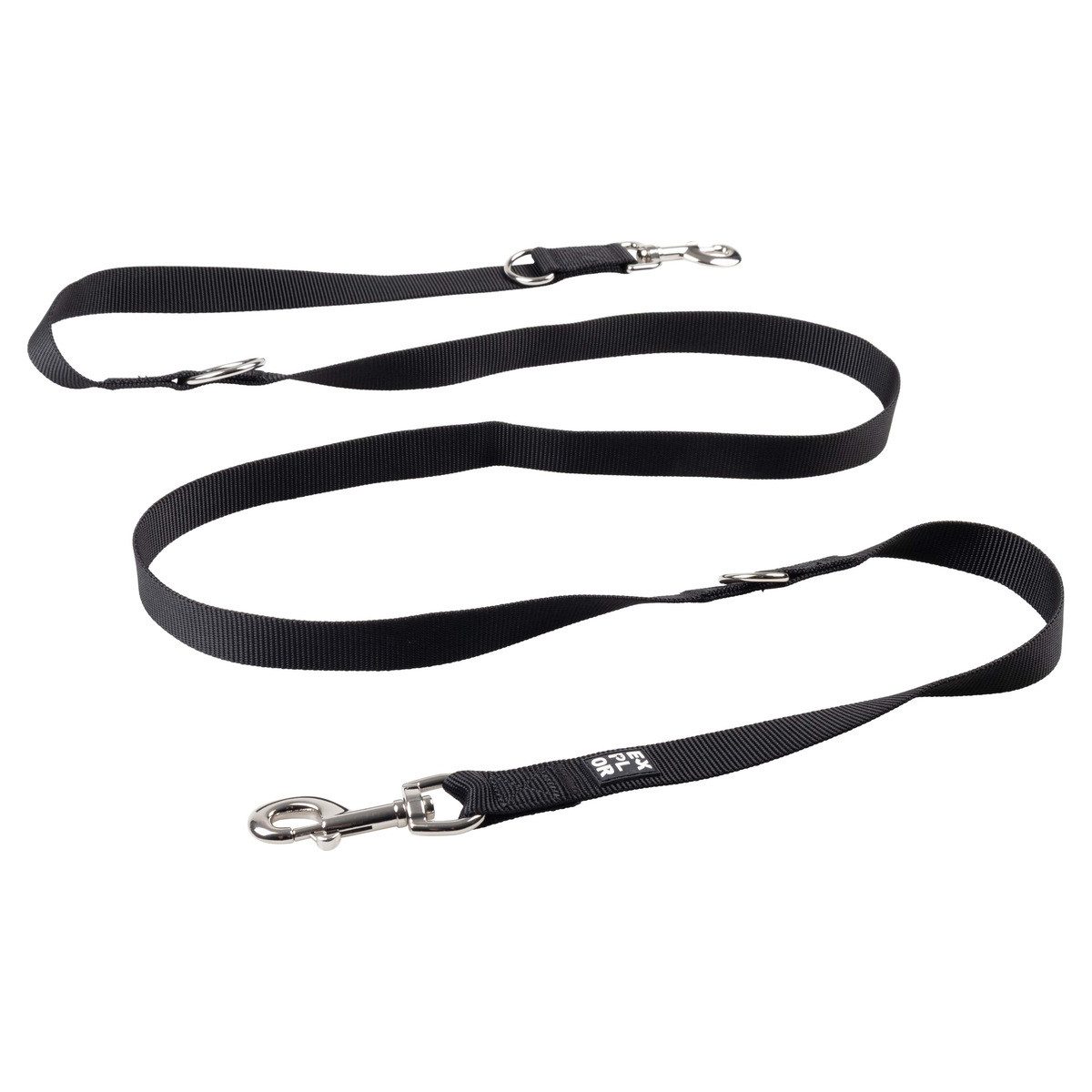 Hundeleine Leine Duo Classic schwarz