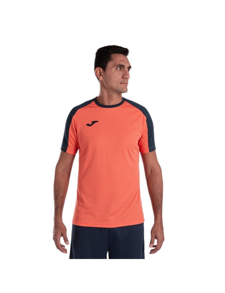 Joma T-Shirt Eco Championship (leicht, atmungsaktiv) orange/navyblau Herren