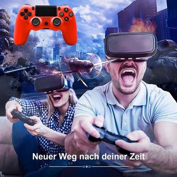 KINSI Gamepad,Game Controller, Wireless Controller für PS4,600mAh PlayStation 4-Controller