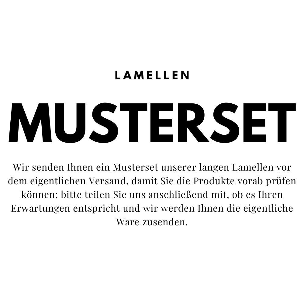 Clamaro Wandpaneel Lamellen Slim Mini Wandpaneele Clamaro 2750x460x18mm, (10-tlg)