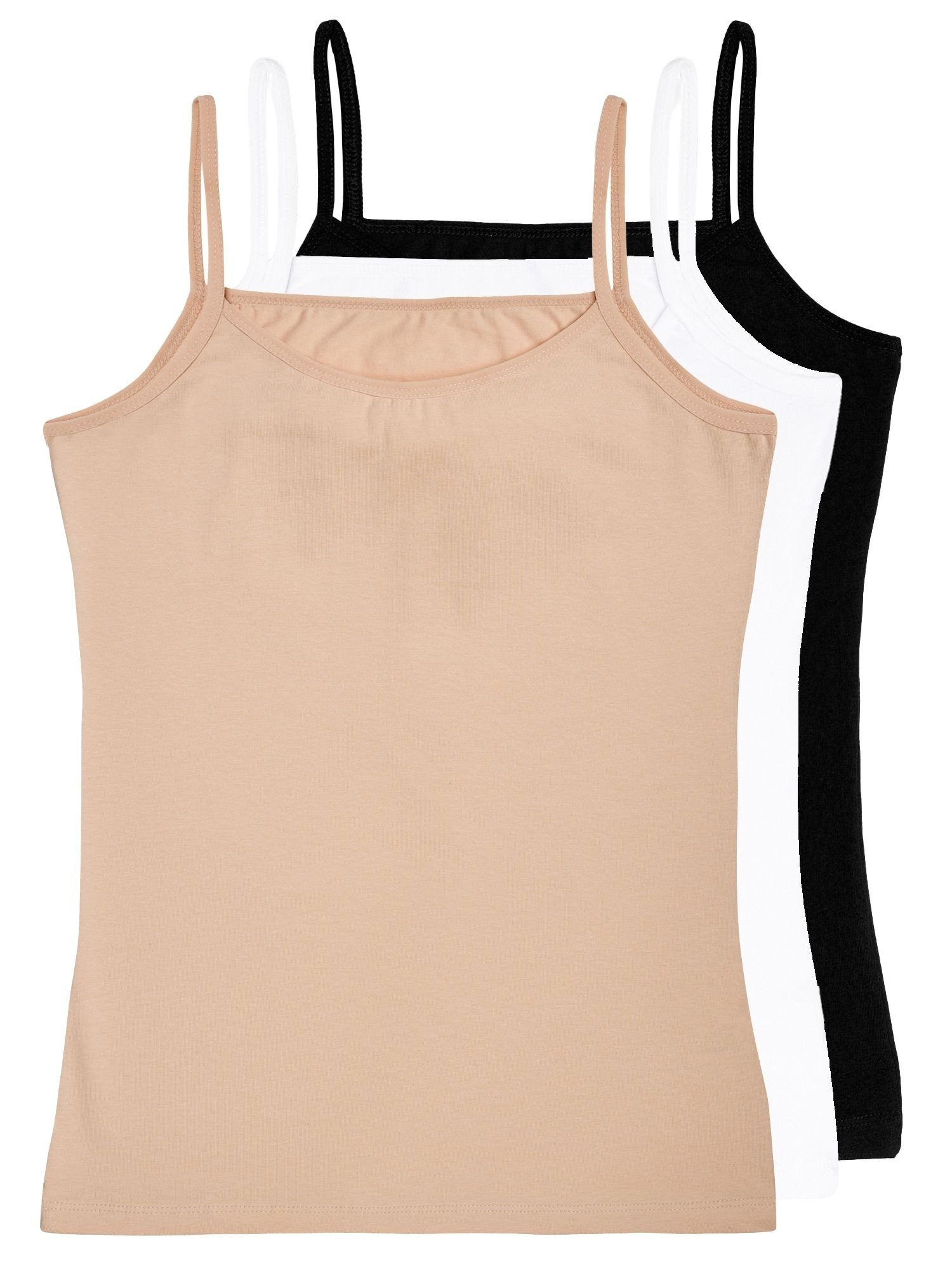 Tazzio Unterhemd F905 (Packung, 3-St., 3er-Pack) Damen Spaghettitop