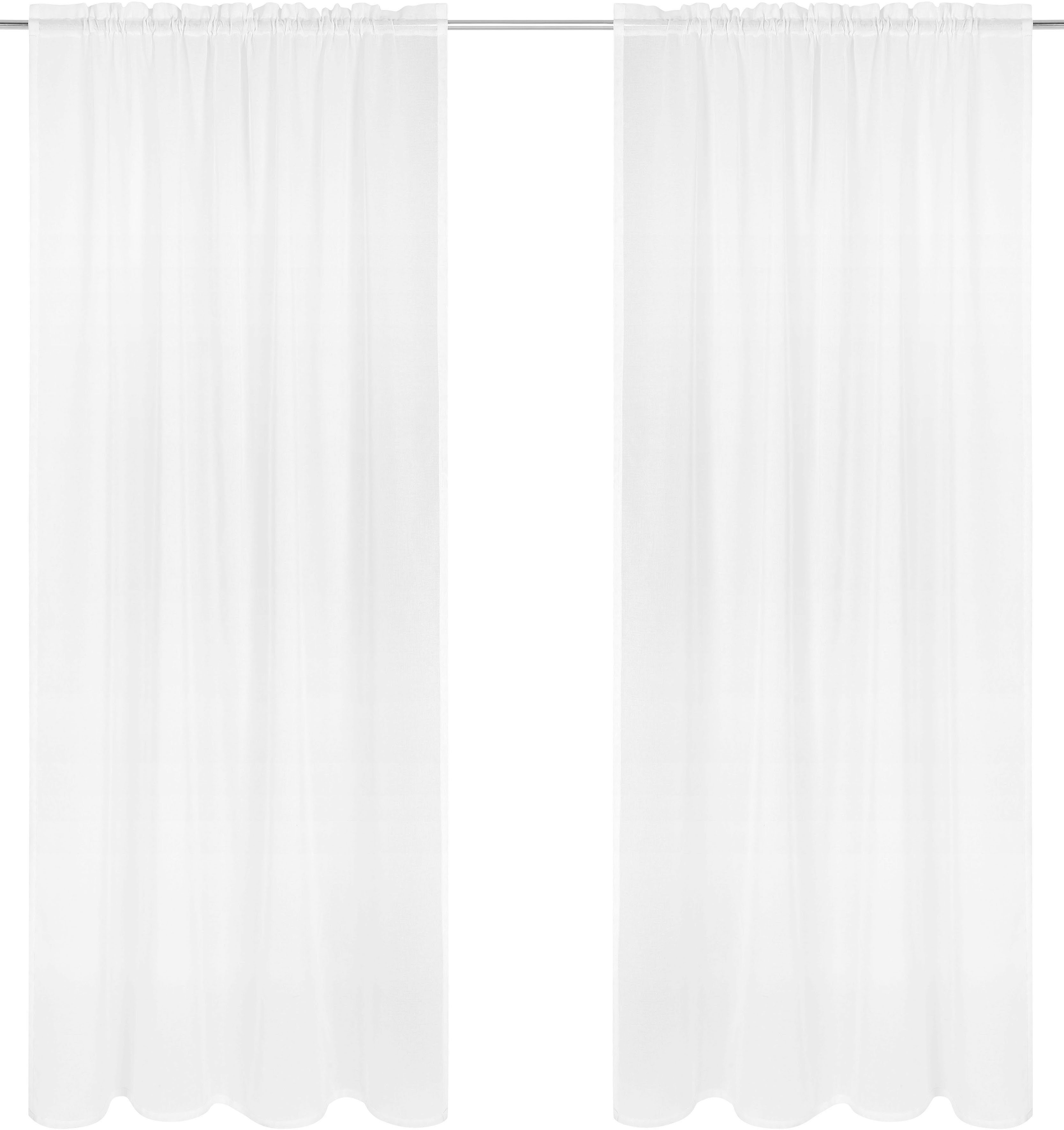 my home Gardine Dolly, Stangendurchzug (1 günstig online kaufen