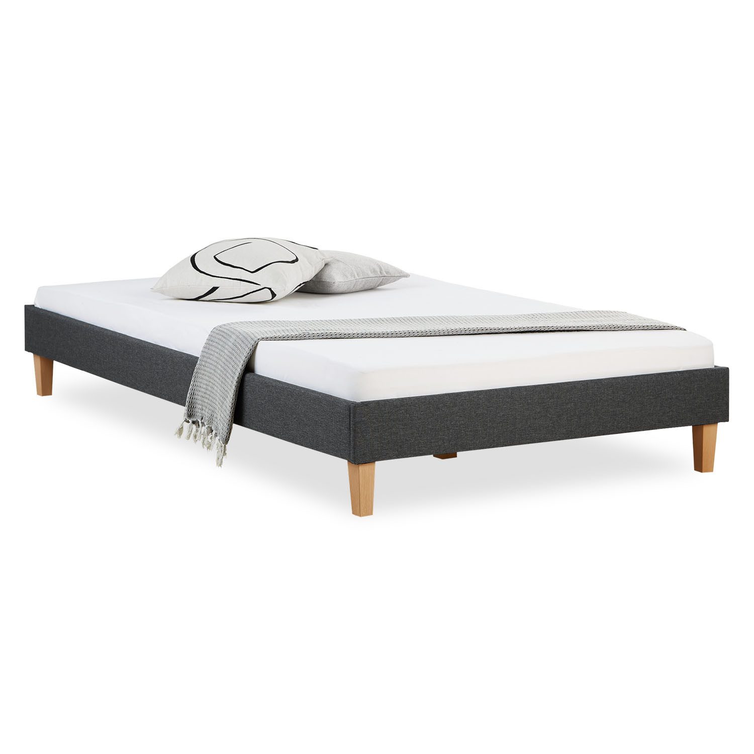 Homestyle4u Polsterbett 90/120/140/160/180 x 200 cm günstig online kaufen
