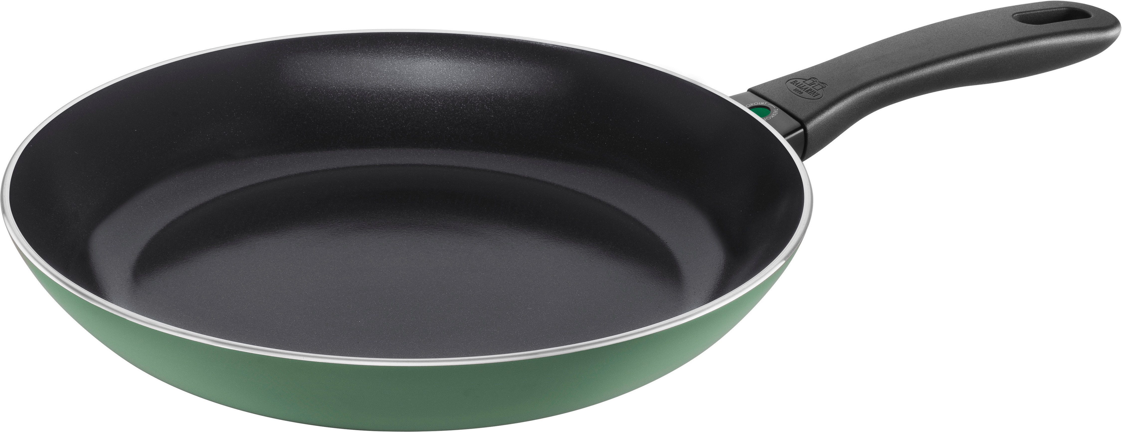 BALLARINI Bratpfanne Caprera, Aluminium (1-tlg), Keramikbeschichtung, Thermopoint, bunt, Made in Italy