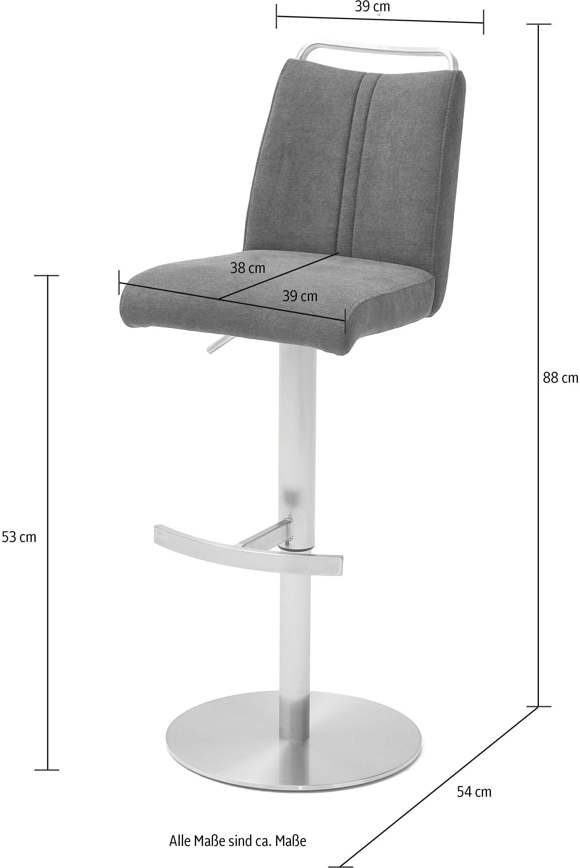 MCA furniture Bistrostuhl GIULIA Barstuhl Tresenstuhl günstig online kaufen