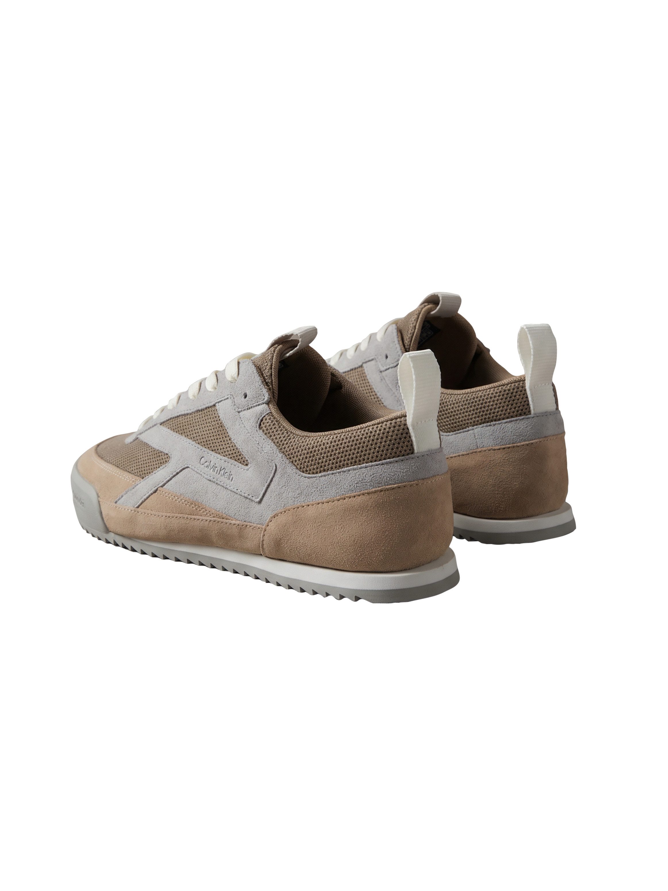 Calvin Klein LOW PRO RUNNER MIX MAT Sneaker Freizeitschuh, Halbschuh, Schnürschuh mit seitlichem Logoschriftzug