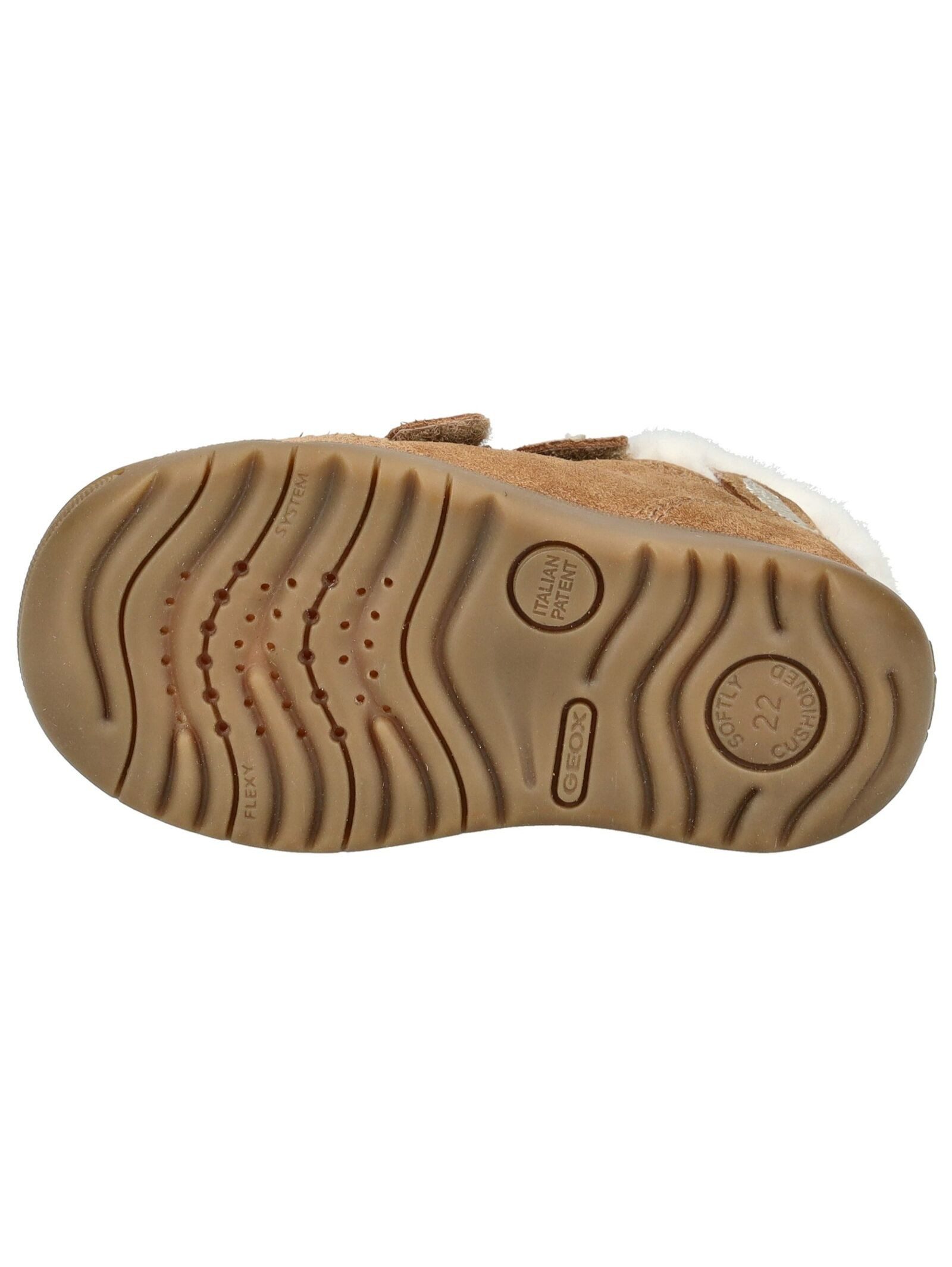 Geox Halbschuhe Leder/Textil . Lauflernschuh