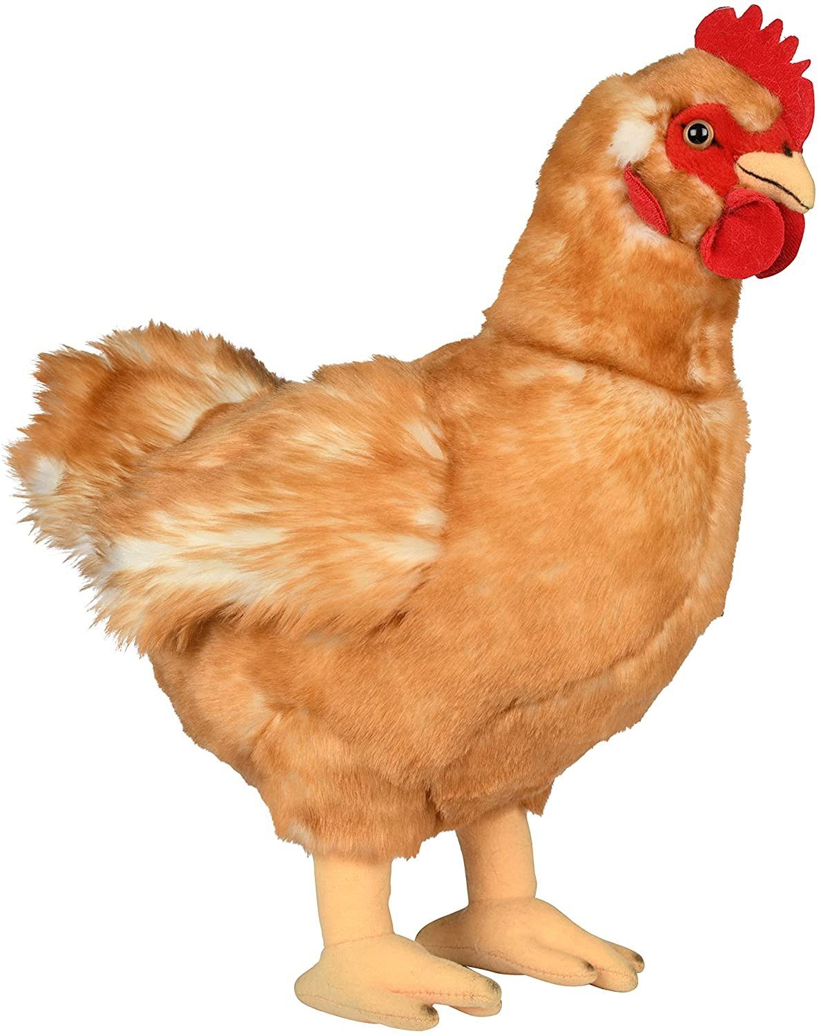 Uni-Toys Kuscheltier Henne braun - 37 cm (Höhe) - Plüsch-Huhn, Vogel - Plüs günstig online kaufen