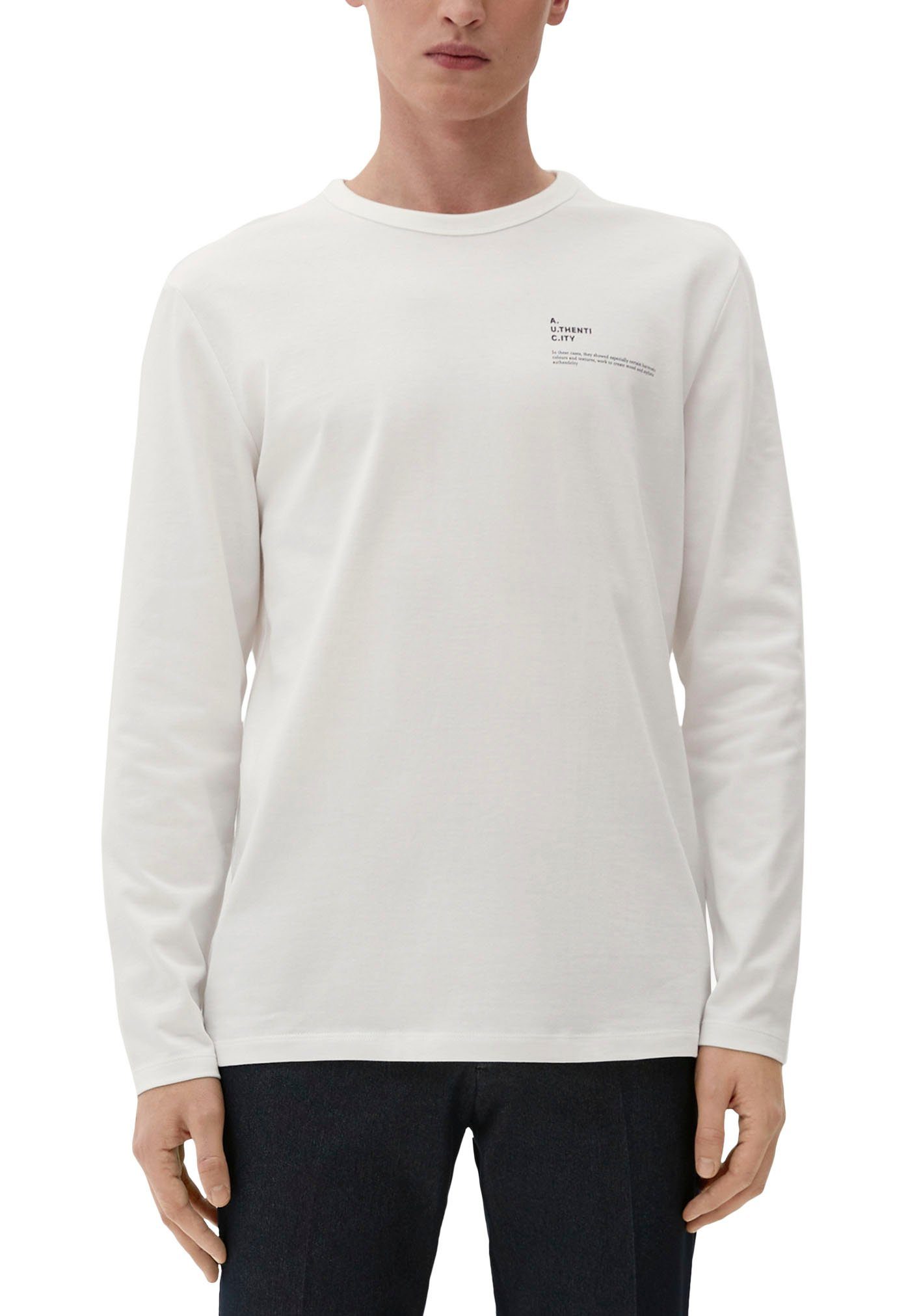 s.Oliver T-Shirt mit Rundhalsausschnitt