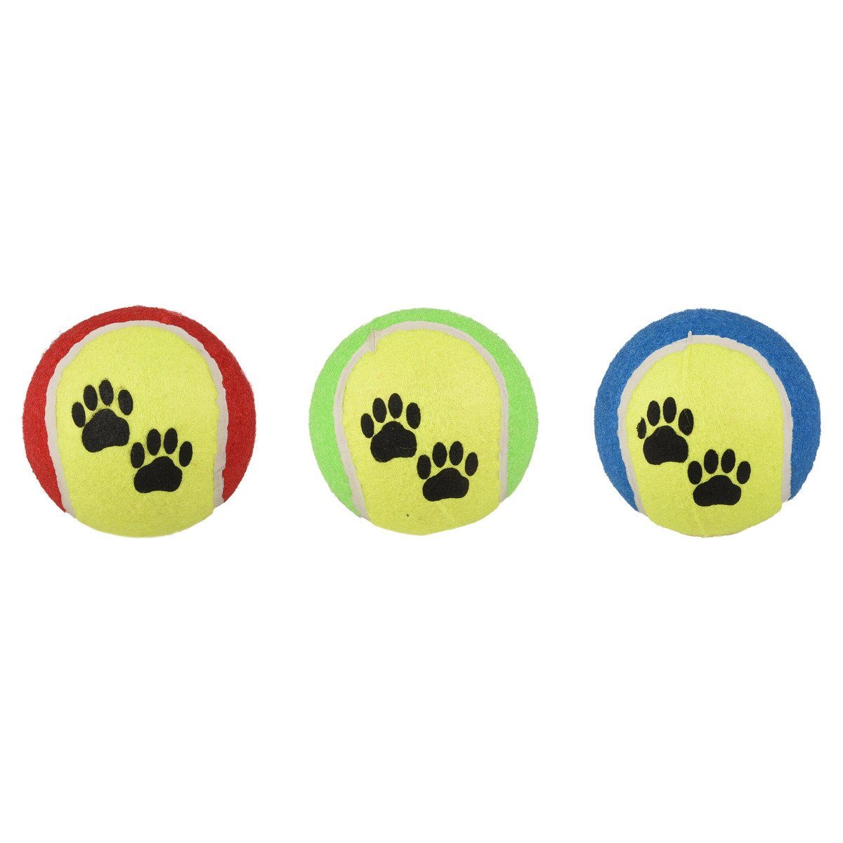 Flamingo Tierball Hundespielzeug Tennisball Fluo