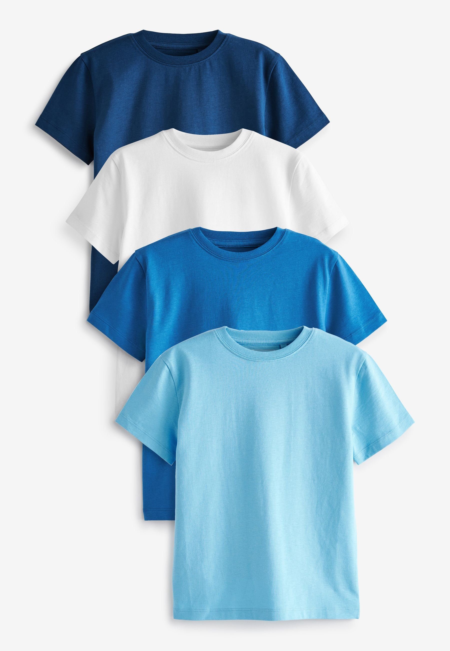 Next T-Shirt T-Shirts, 4-Pack (4-tlg) Blues