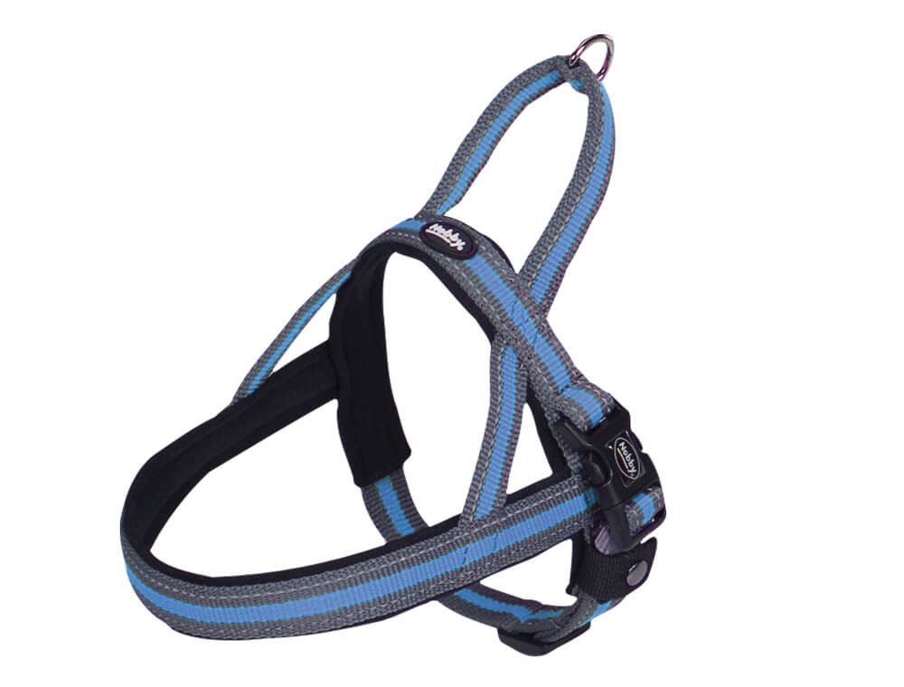 Nobby Hunde-Geschirr Nobby Norwegergeschirr "Variado" hellblau B: 20/25mm