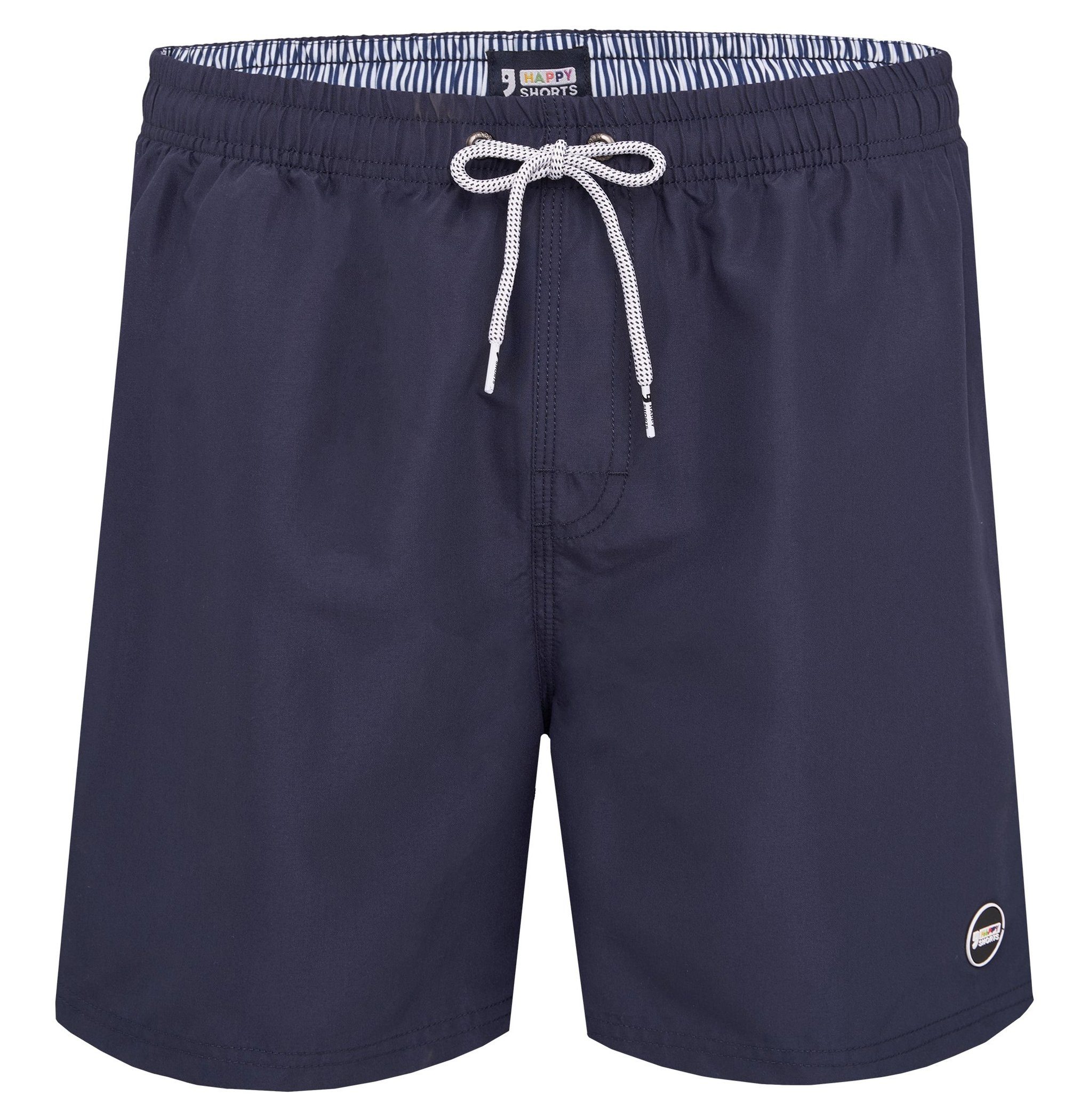 HAPPY SHORTS Badehose HAPPY SHORTS Herren Купальные шорты  Strandshorts Solid Navy S - XXL