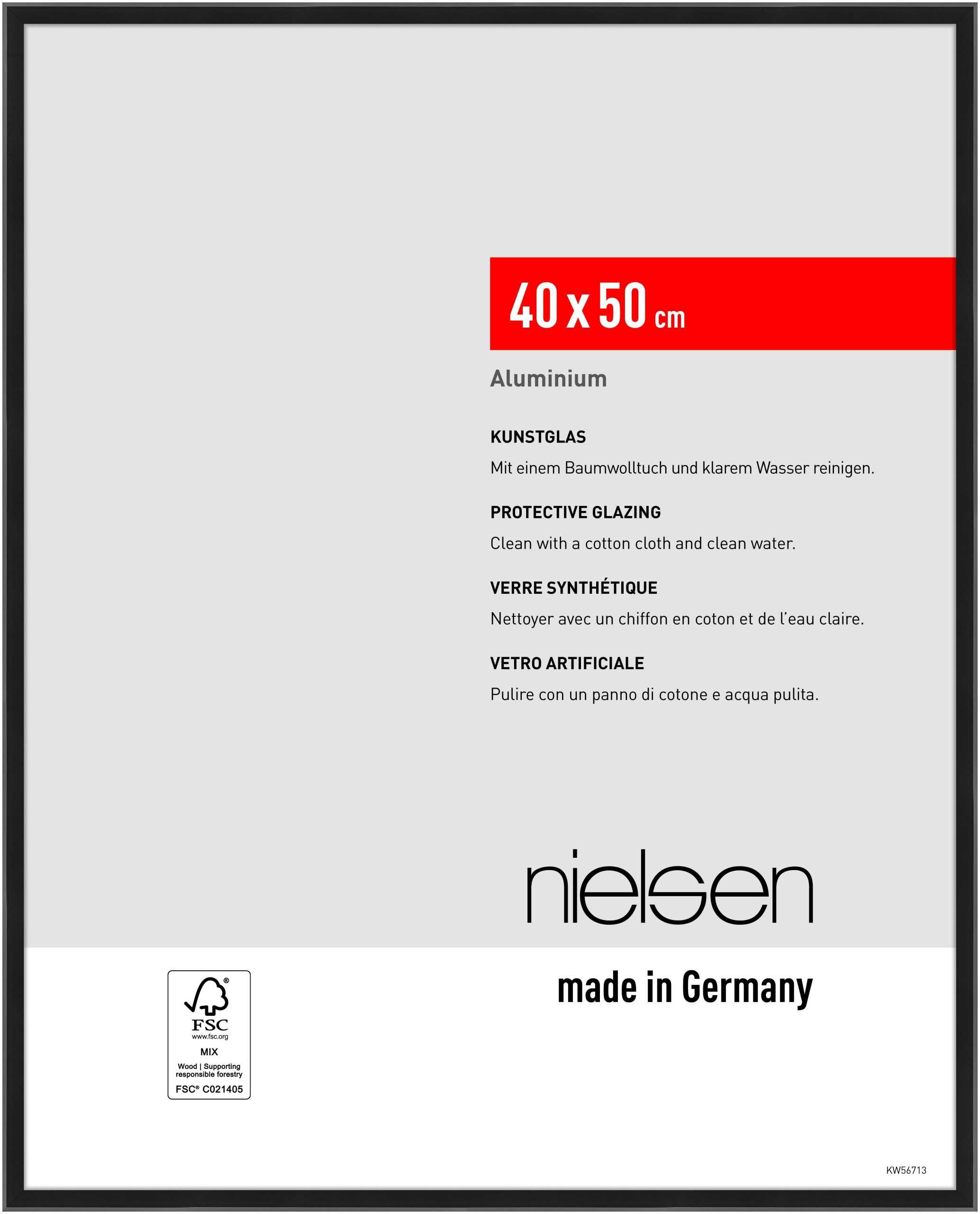 nielsen Bilderrahmen Aluminium Bilderrahmen Atlanta, (1 St)