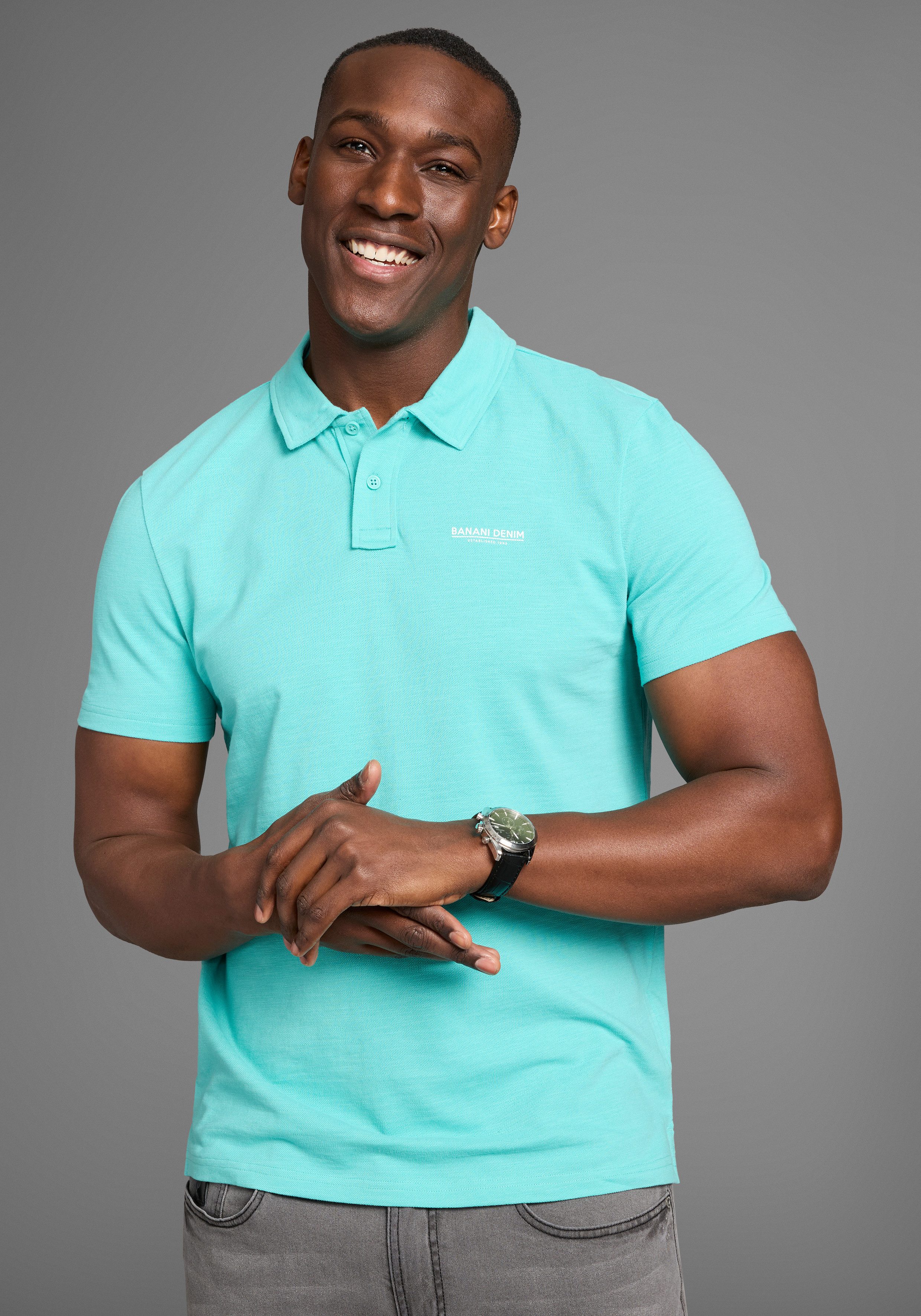 Bruno Banani Poloshirt Poloshirt in schmaler Passform günstig online kaufen
