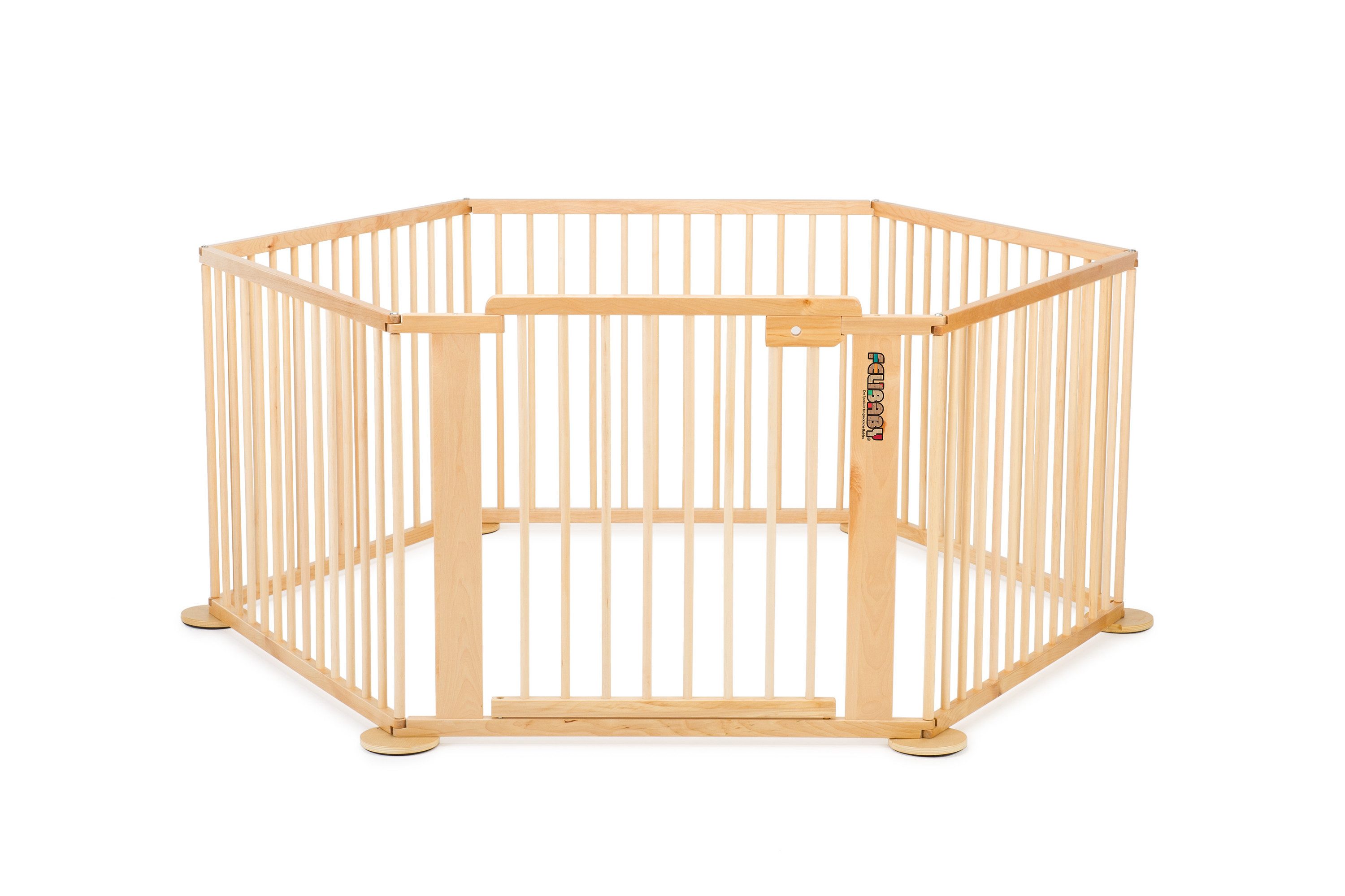 Felibaby Laufstall »ONE4all«, ONE4all 1+5 - Hexagon - Riesenlaufgitter