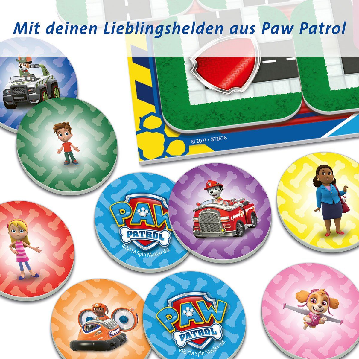 Ravensburger Spiel PAW Patrol Junior Labyrinth, Strategiespiel, Made in Europe