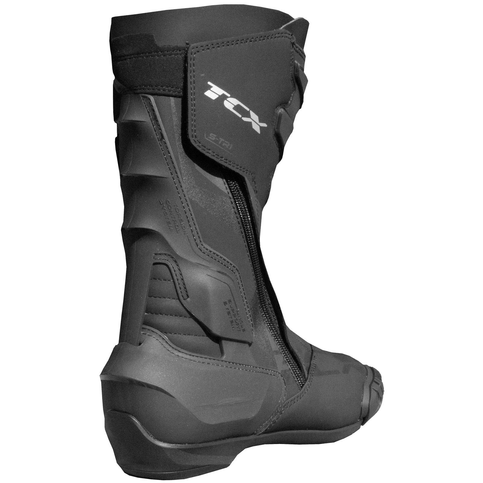TCX TCX S-TR1 Motorradstiefel Herren schwarz Motorradstiefel (Packung, Antistatische und Öl- und Benzinfeste Sohle)