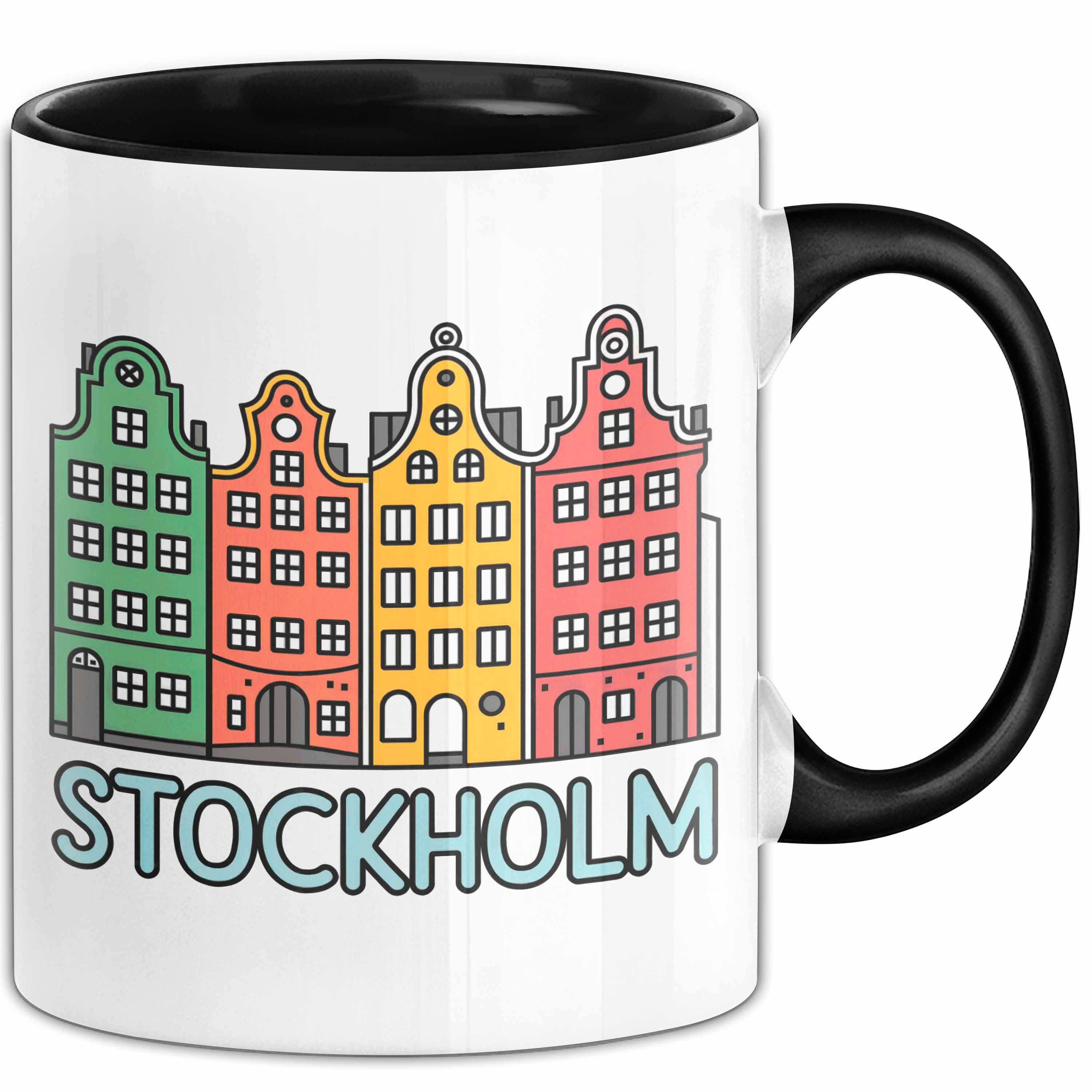 Trendation Tasse Stockholm Schweden Skandinavien Schwedisch Tasse Geschenk Lustige Ge
