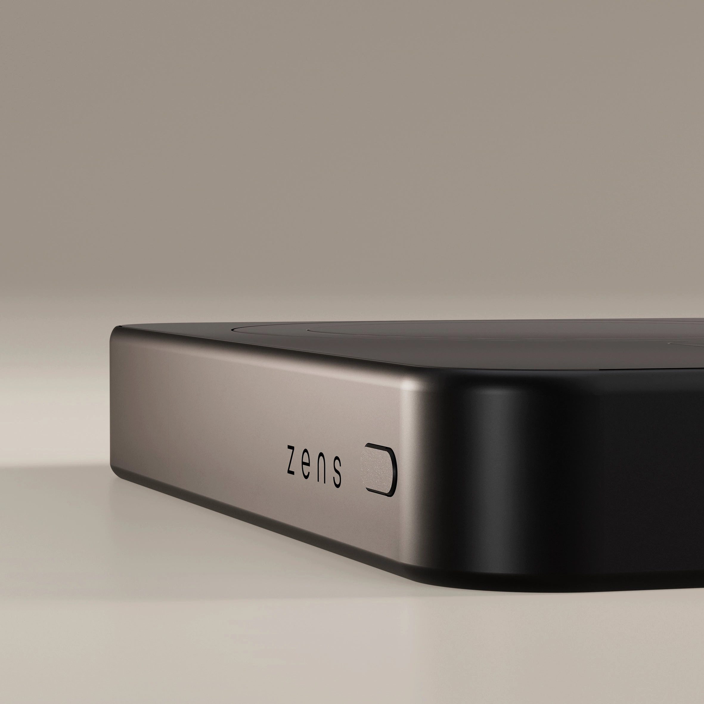 Zens Slim Qi2 Aluminium Powerbank 10.000 mAh, schwarz Powerbank