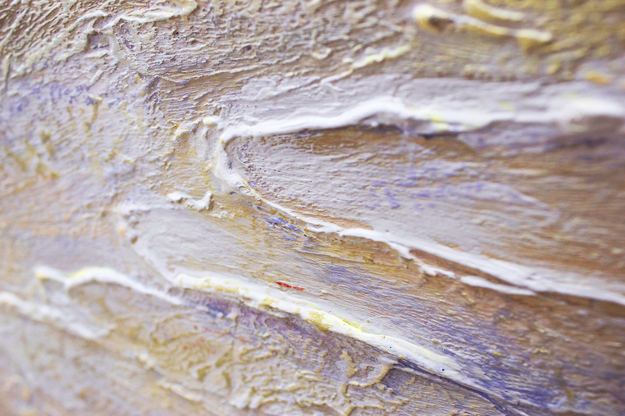 YS-Art Gemälde Meer Dämmerung, Landschaft, Leinwand Bild Handgemalt Sonnenuntergang am Meer Strand