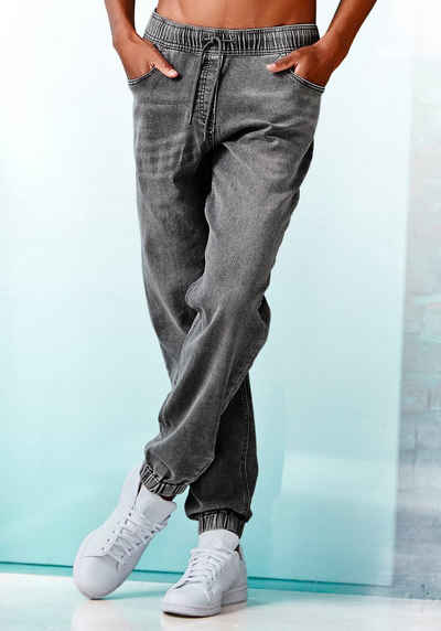 Bench. Jogg Pants »Herren Stretch-Jeans« Denim Jogger Jeanshose mit Stretch - Schlupfjeans