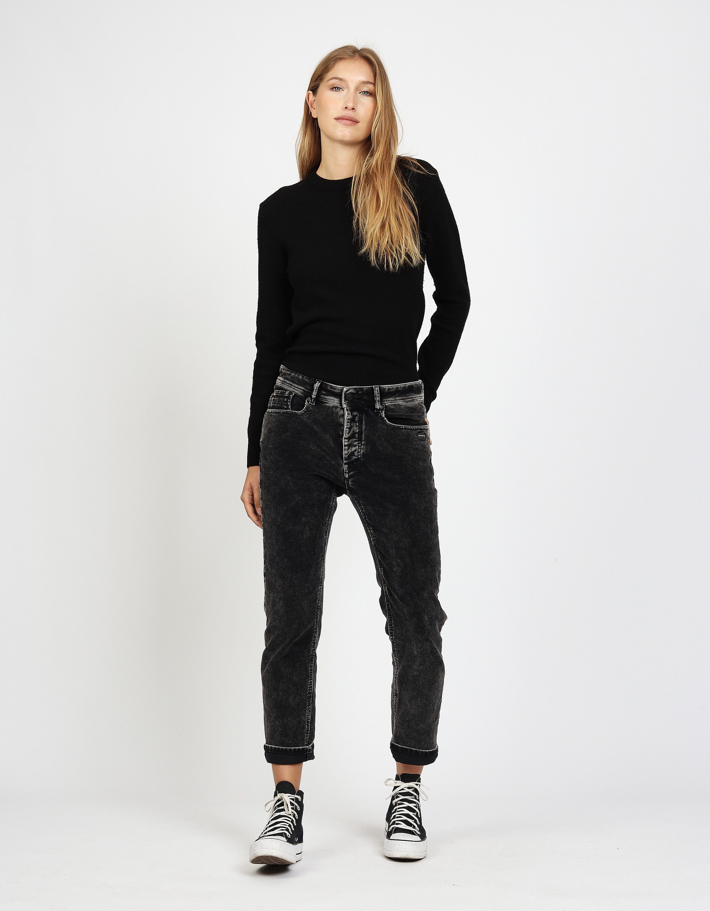 GANG Boyfriend-Jeans GANG Jeans Boyfriend 94NICA CROPPED
