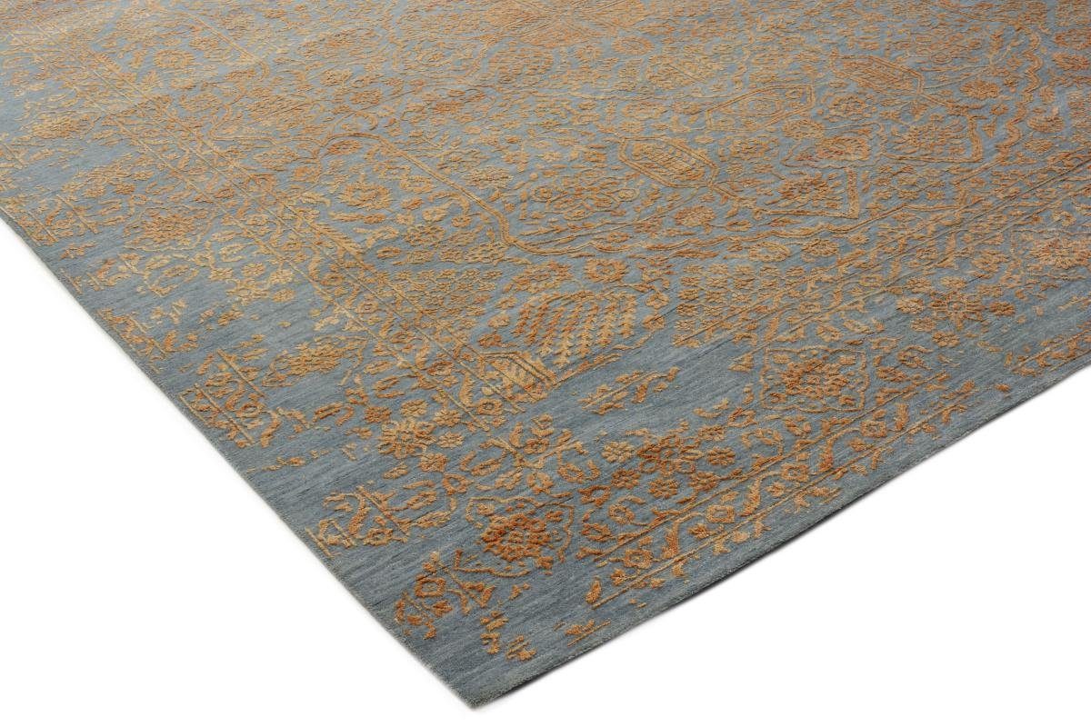 Handgeknüpfter rechteckig, Trading, Höhe: Orientteppich mm Designteppich, 244x306 Nain 10 / Moderner Sadraa Orientteppich