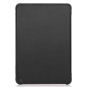 König Design Tablet-Hülle Amazon Fire HD 8 (2020), Tablethülle für Amazon Fire HD 8 (2020) Schutztasche Wallet Cover 360 Case Etuis Schwarz