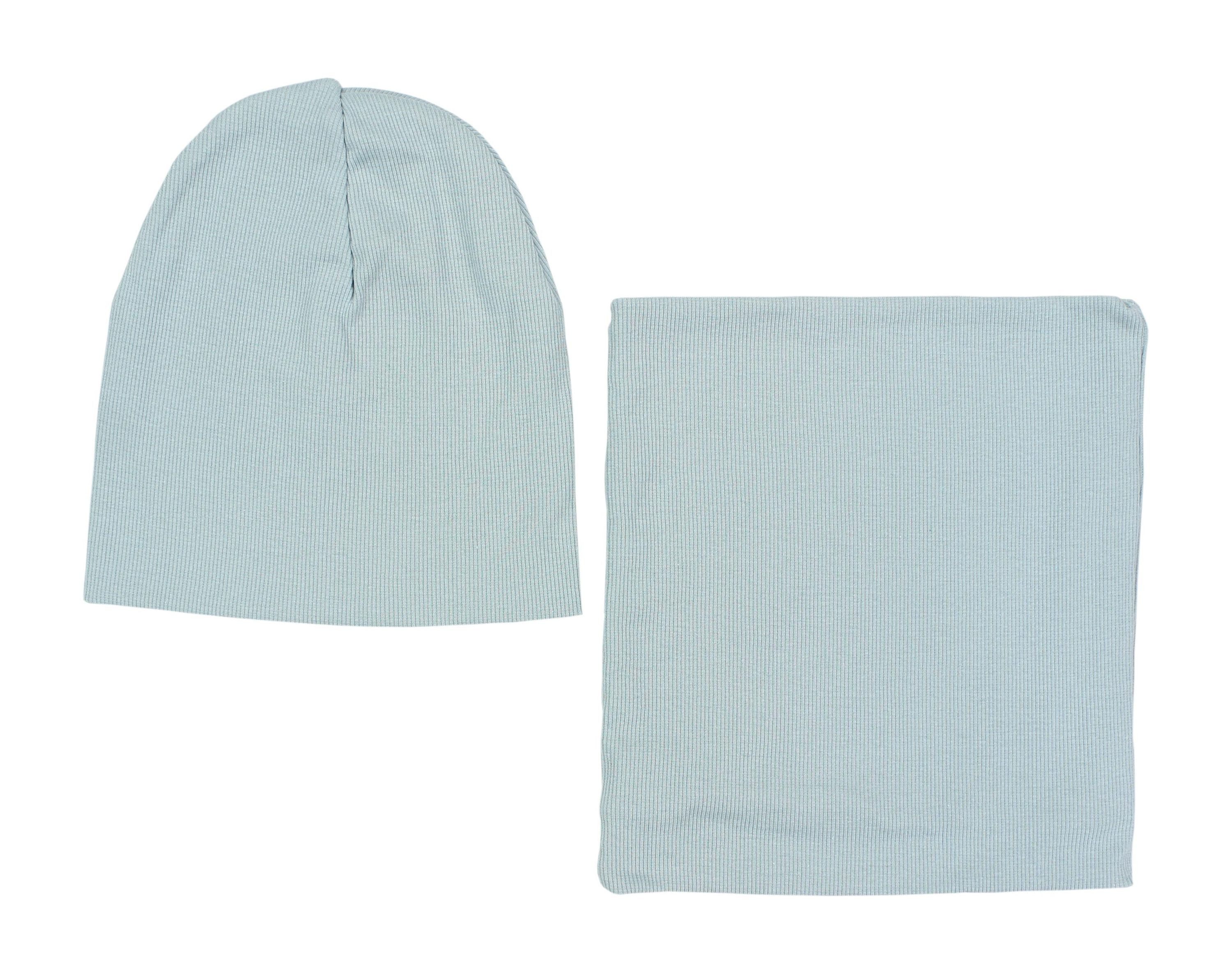 Alkato Beanie Alkato Unisex Beanie Mütze und Schal Set Uni günstig online kaufen