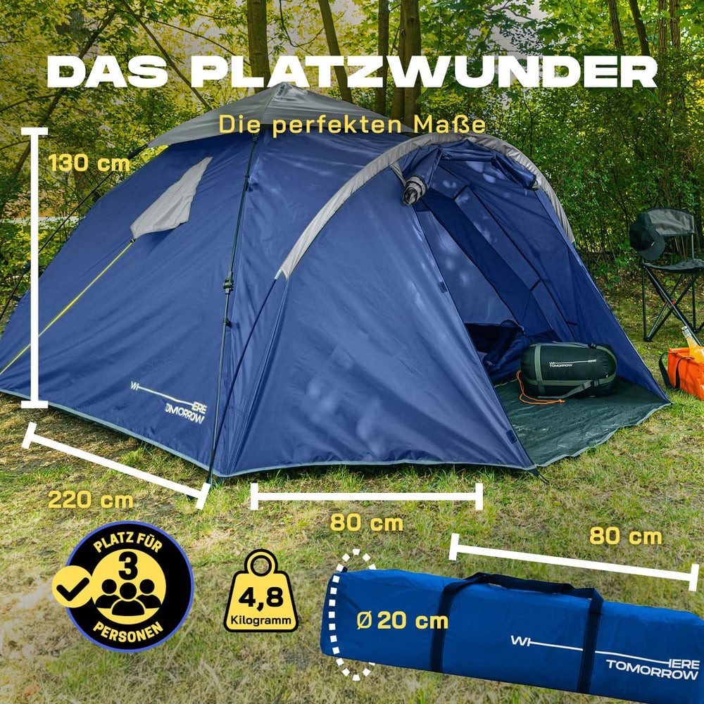 Lumaland Wurfzelt Pop up Familienzelt für günstig online kaufen
