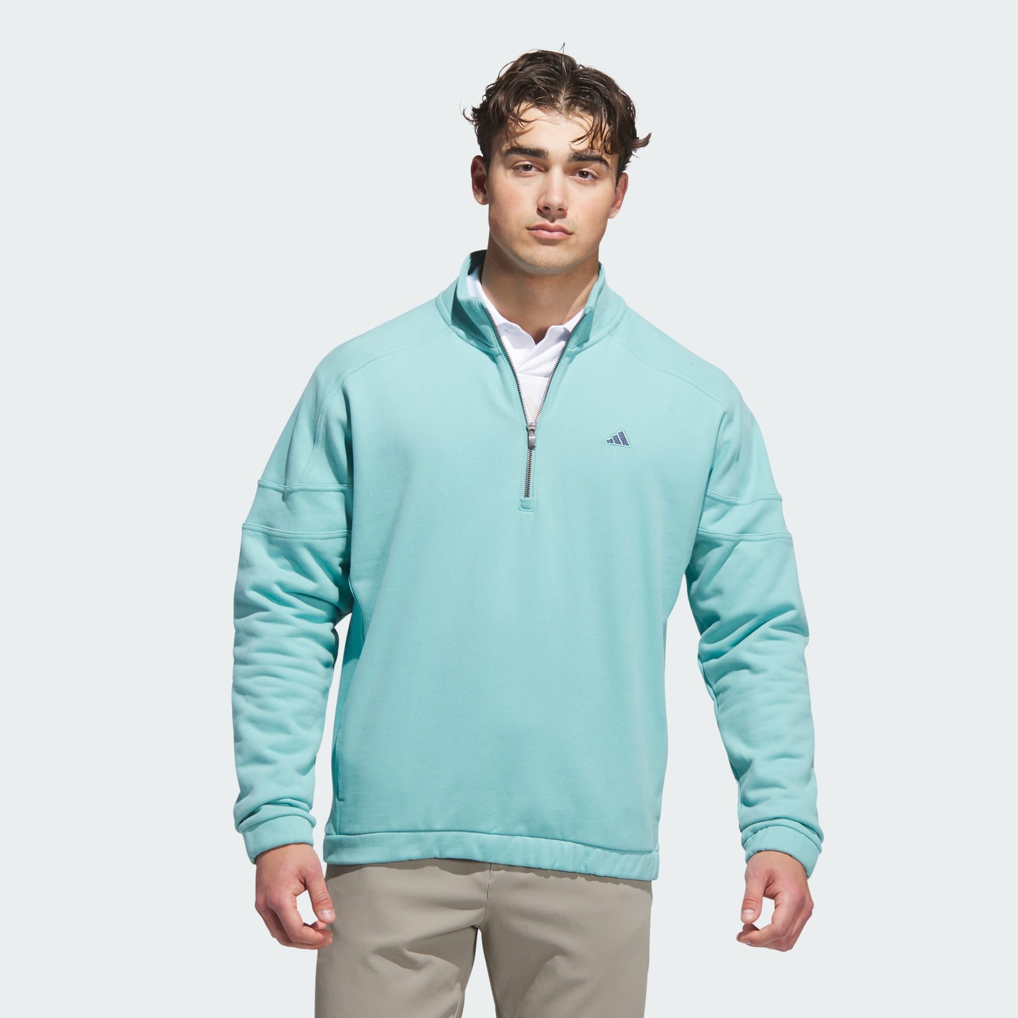 adidas Performance Sweatshirt GO-TO HERITAGE LOOSE QUARTER-ZIP (1-tlg)