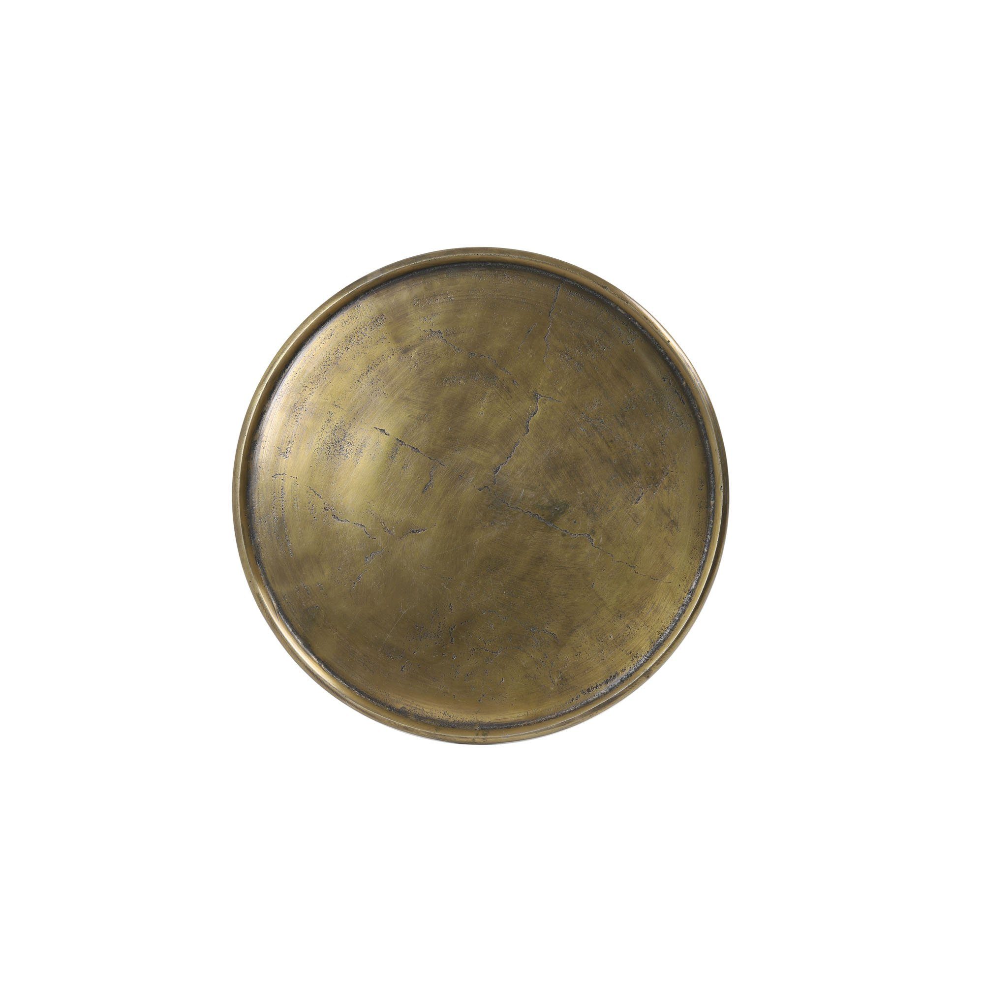 Bronze Antik Beistelltisch Babina Light & Ø36cm Living - - Beistelltisch