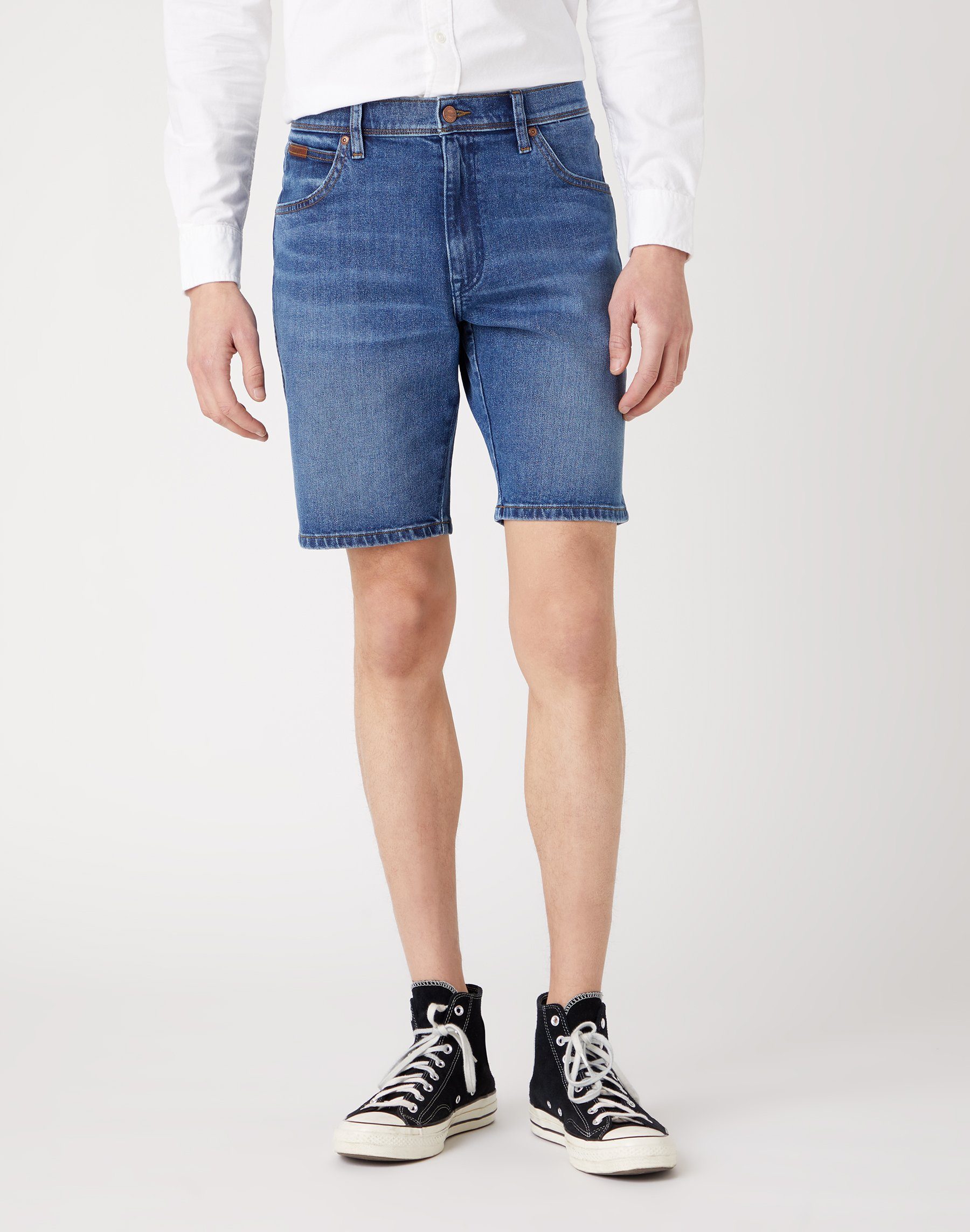 Wrangler 5-Pocket-Jeans WRANGLER TEXAS SHORTS the ace W11CU542Q - Indigood