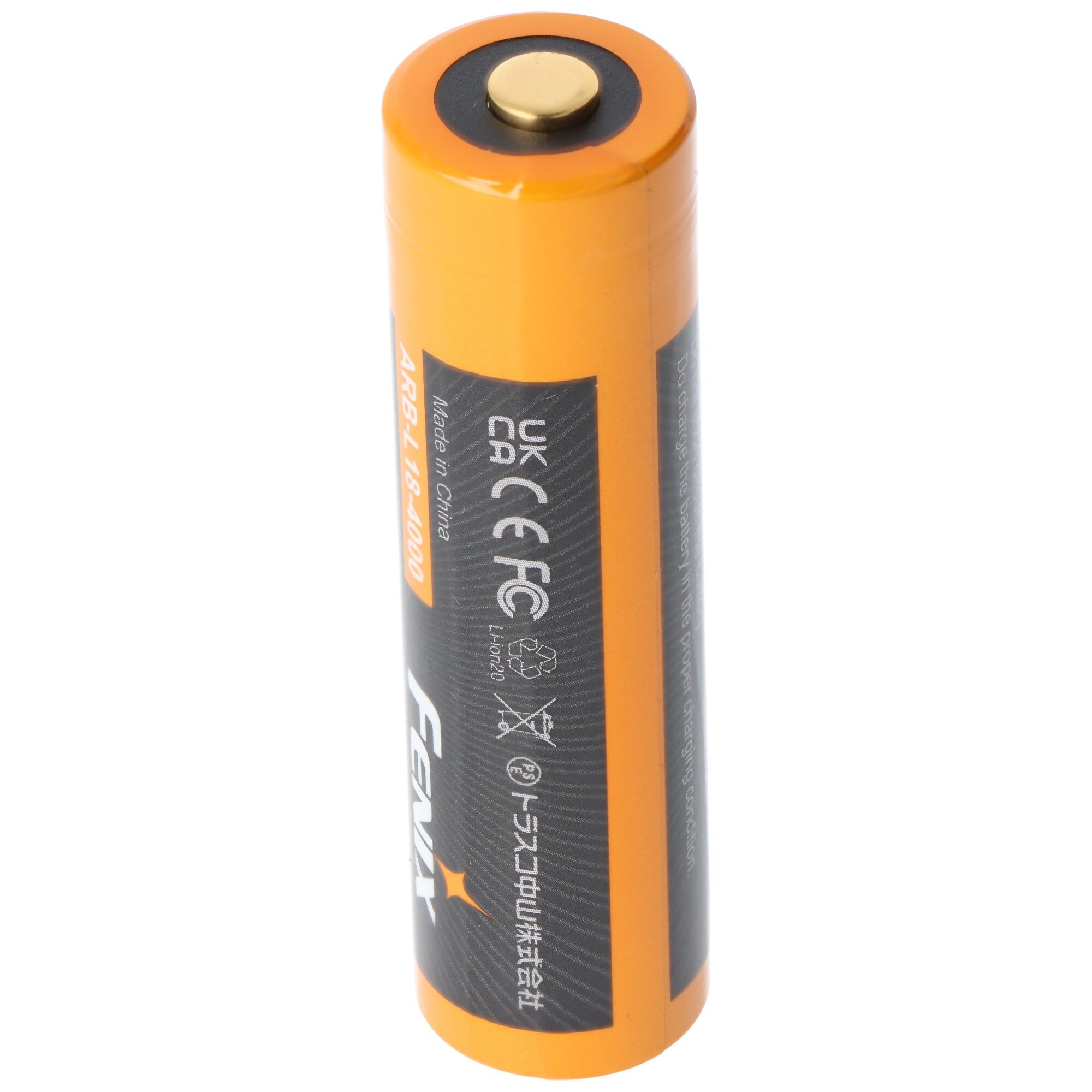 Fenix Fenix ARB-L18-4000 18650 Li-Ion Akku, mit Schutzschaltung, 3,6 Volt 4 Akku 4000 mAh (3,6 V)