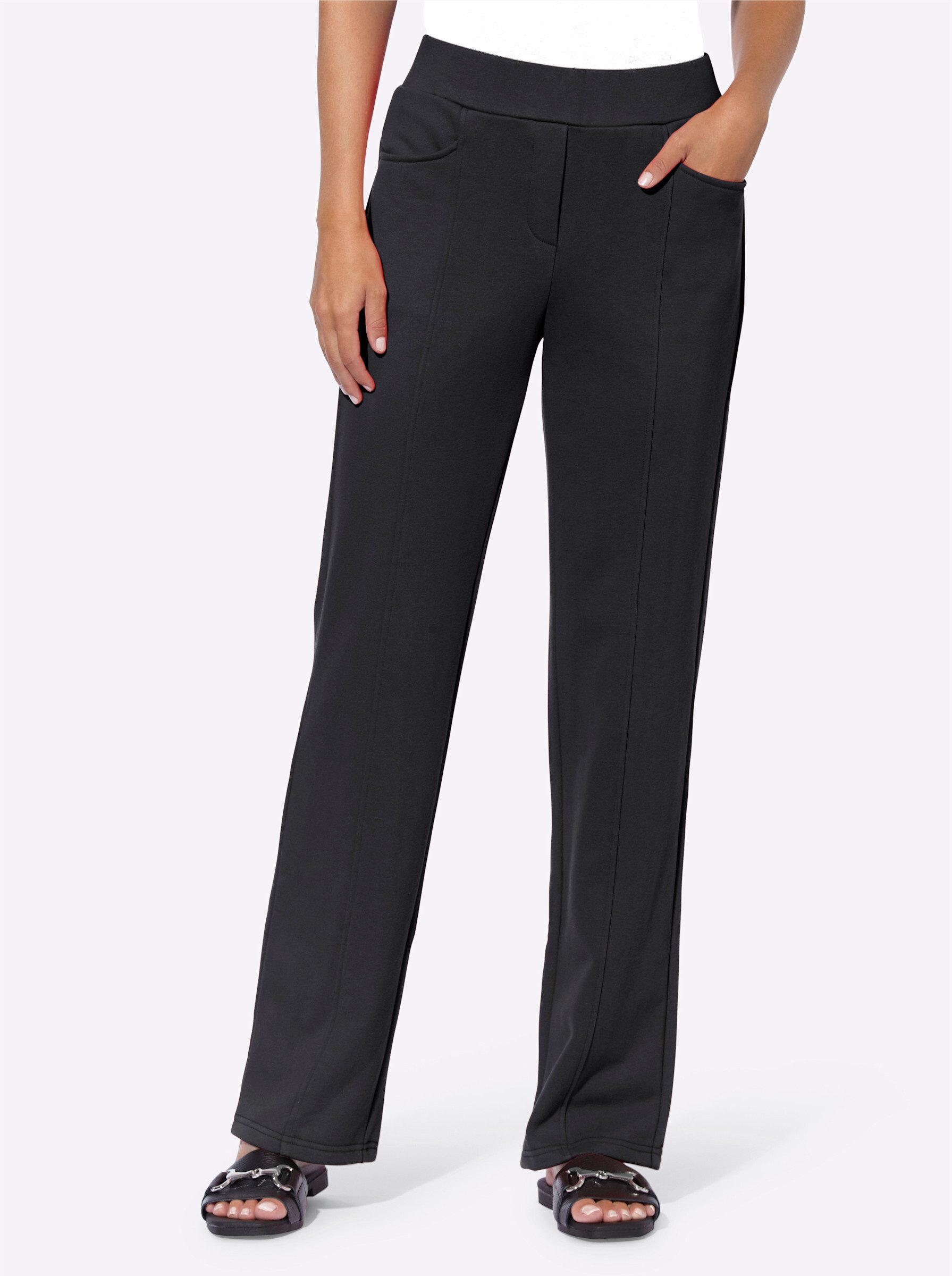 heine Jerseyhose Sweathose Innenbeinlänge ca. 79 günstig online kaufen