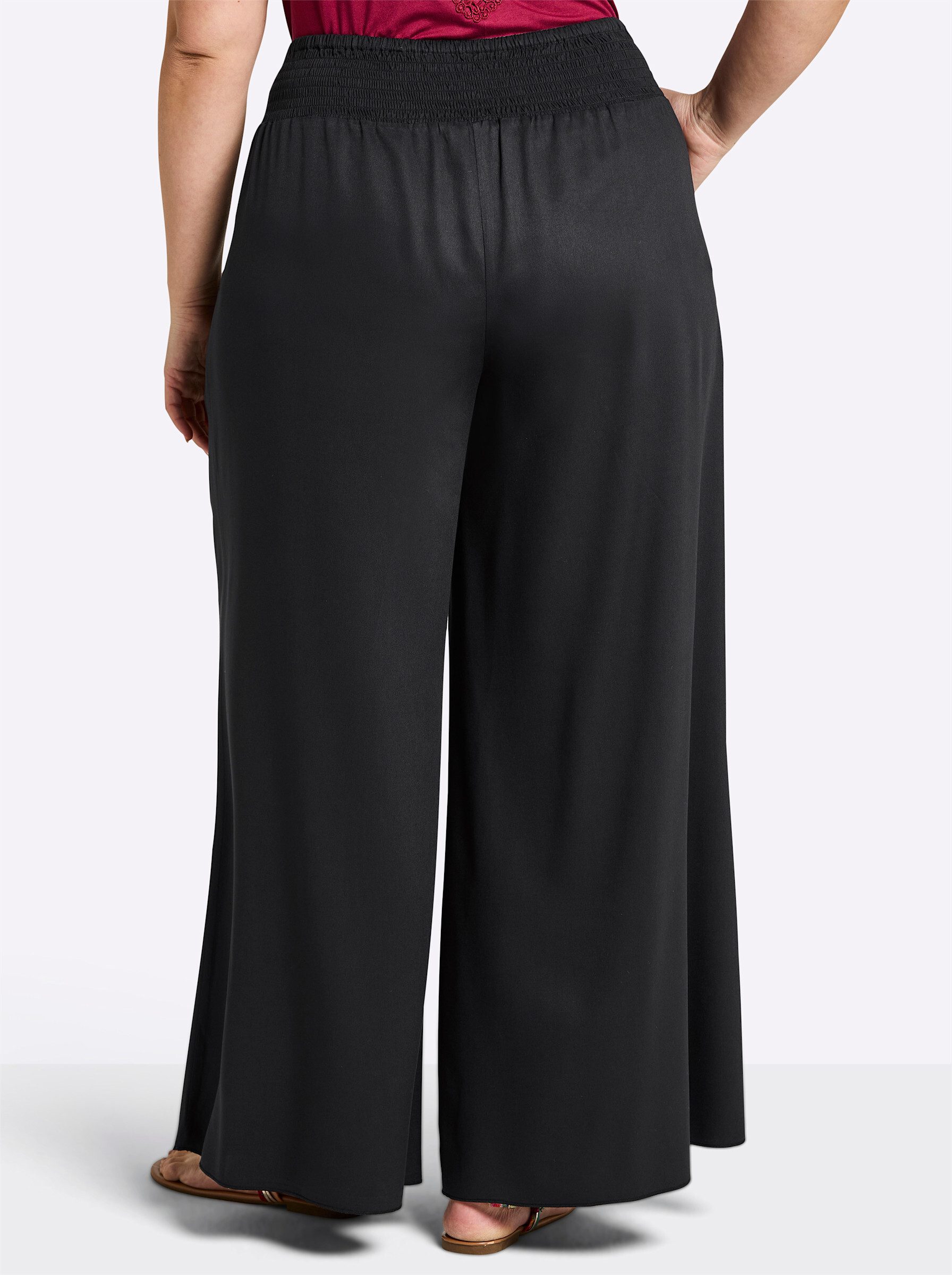 Sheego Strandkleid Web-Hose normal