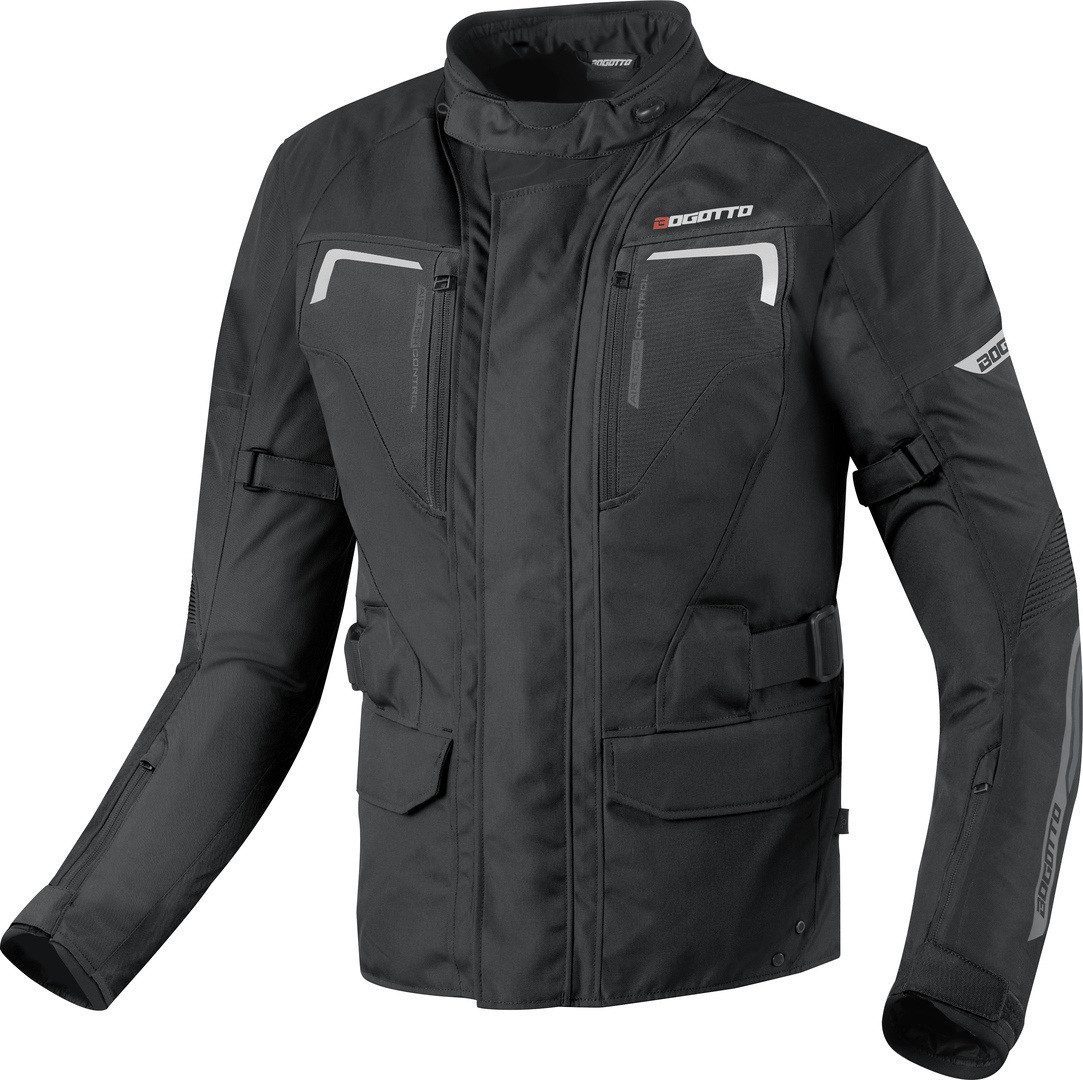 Bogotto Motorradjacke Aveno waterproof 3in1 wasserdichte Motorrad Textiljacke Rückenprotektor vorbereitet,Ellenbogenprotektoren …