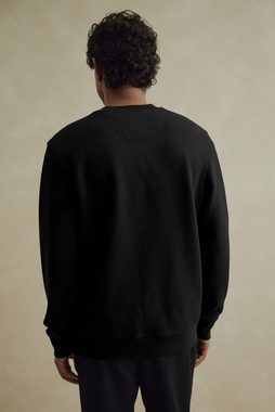 Next Sweatshirt Strukturiertes Premium-Sweatshirt mit Rundhals (1-tlg)