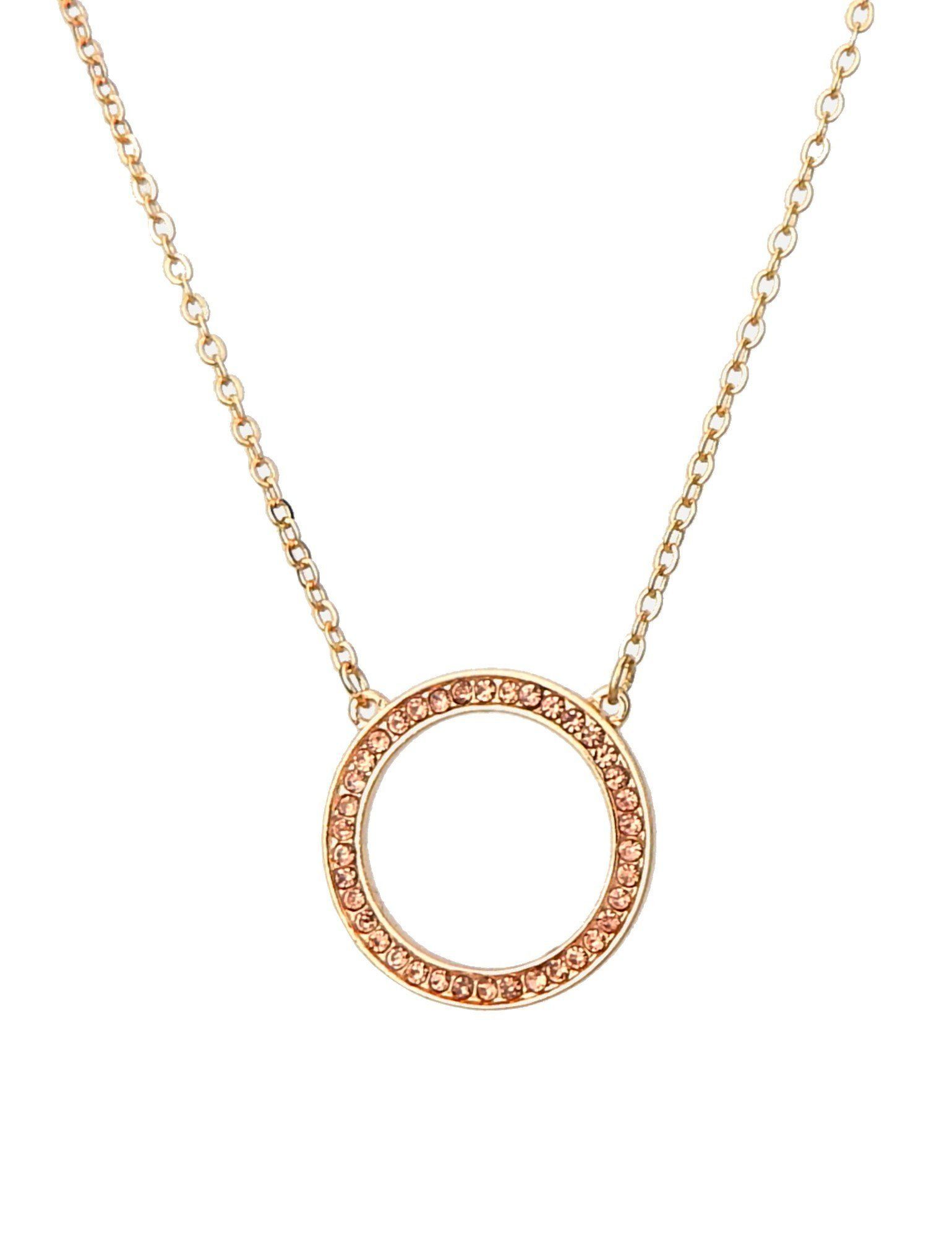 Ella Jonte Kette mit Anhänger, schöne zierliche Kette mit Kreis Anhänger St günstig online kaufen