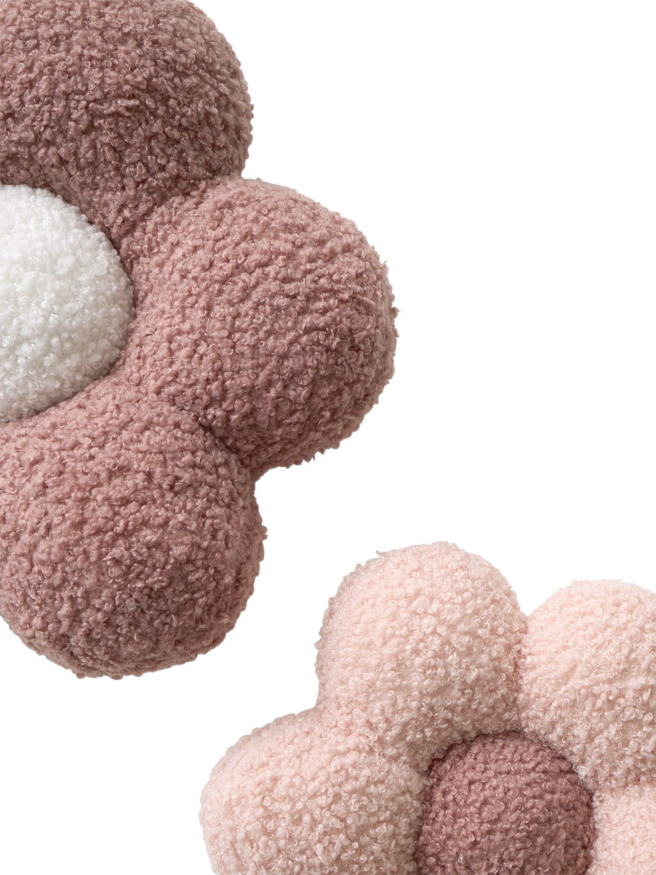 vertbaudet Wanddekoobjekt 3er-Set Kinderzimmer Deko-Stoffblumen, Set, 3-tei günstig online kaufen