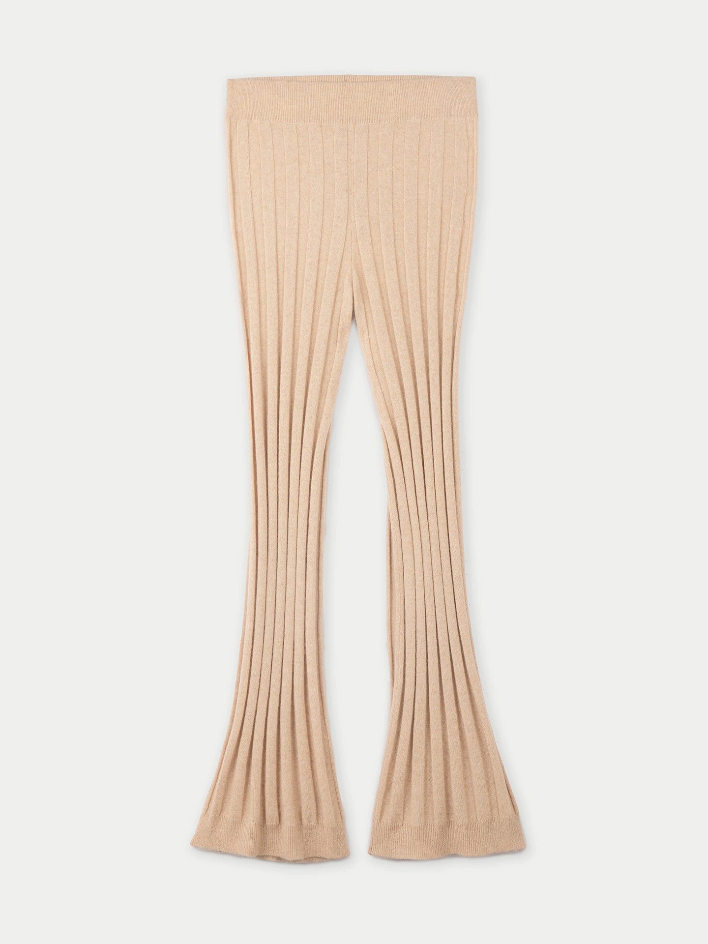 GOBI Cashmere Strickhose Kaschmir Hose mit Strukturstrick