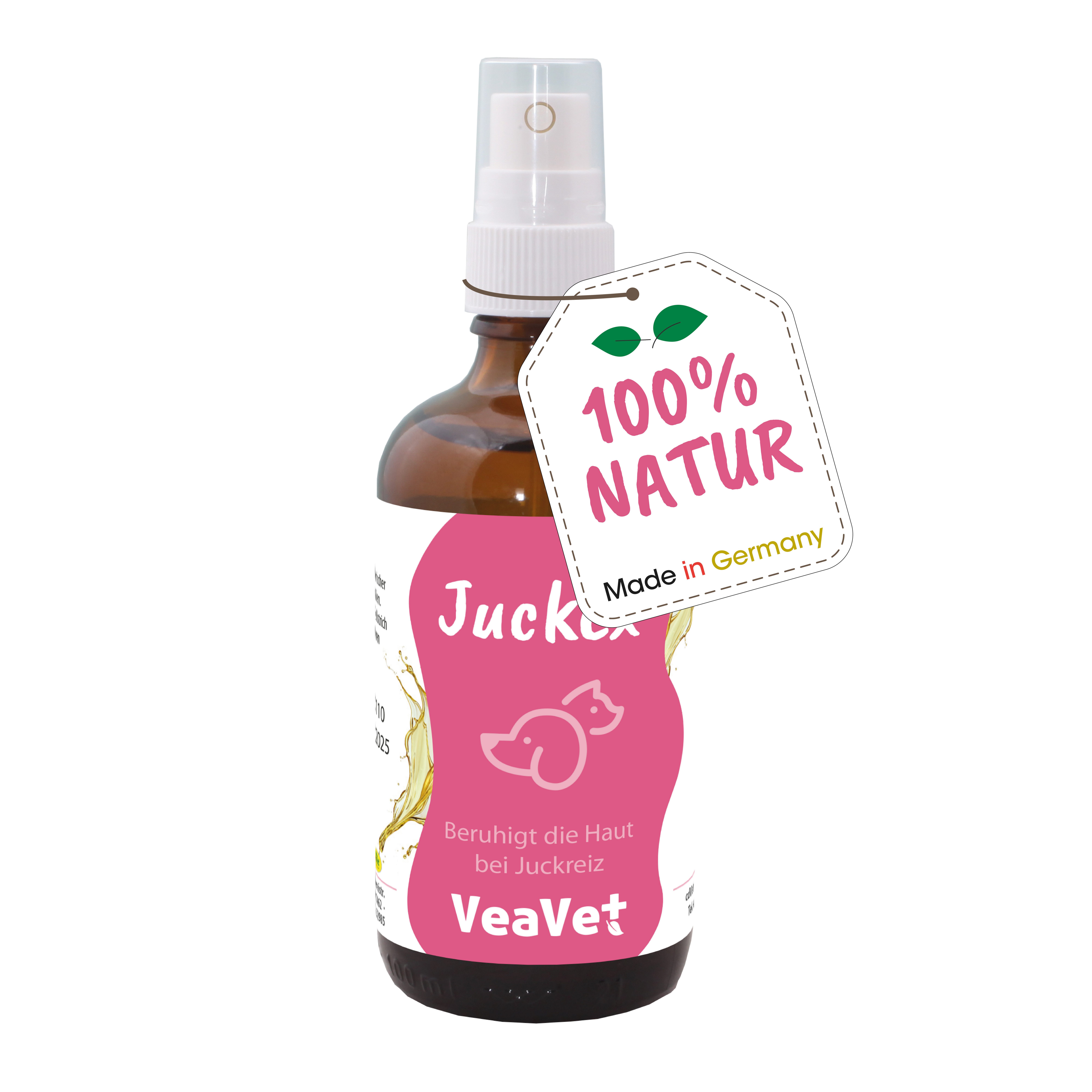 cdVet Fellpflege VeaVet JuckEx, 100 ml, rein natürliches und wohltuendes Pflegespray