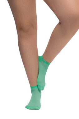 Ulla Popken Kuschelsocken 3er-Pack Sneakersocken Lasche uni