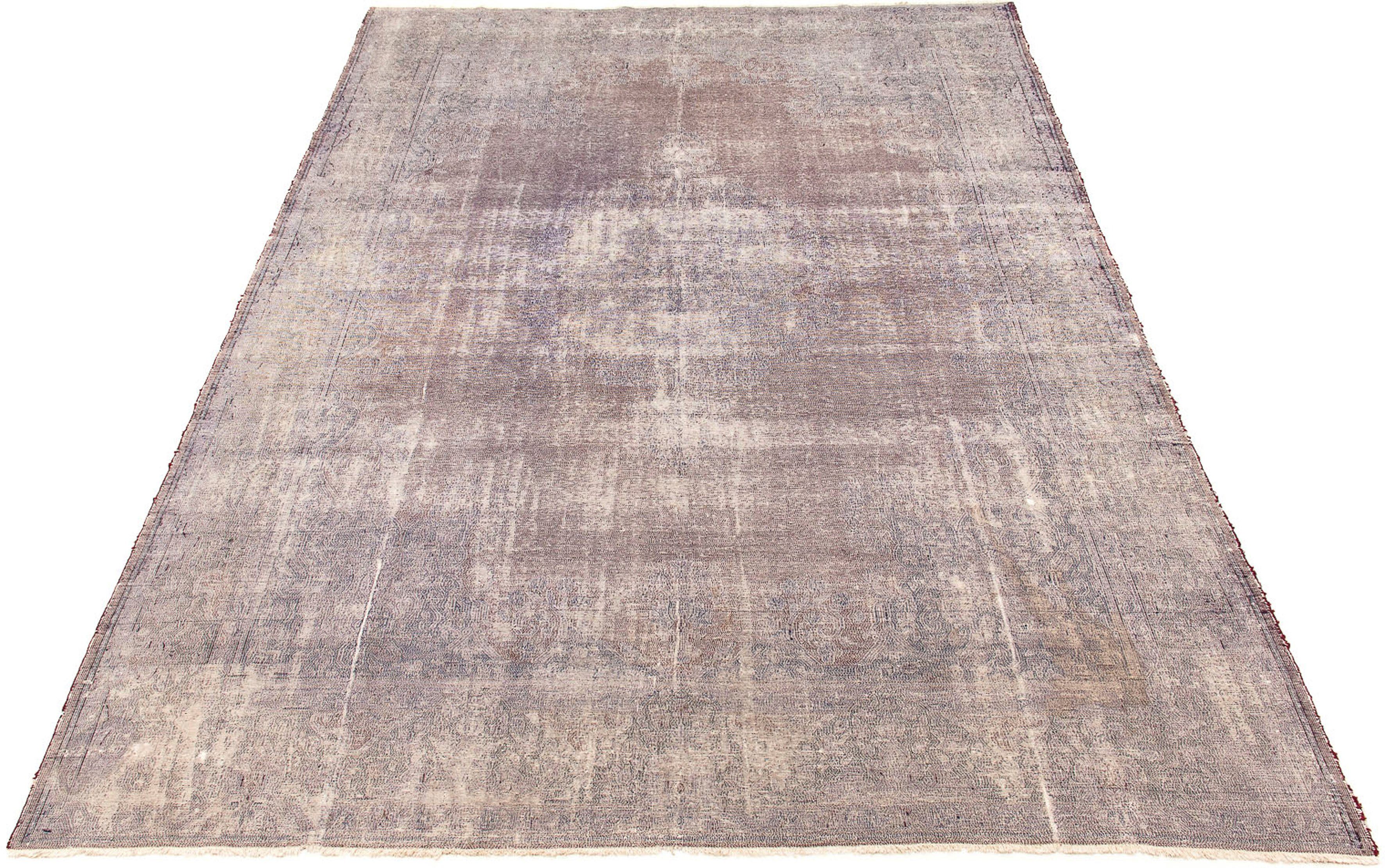 Wollteppich Kelim - Oriental - 414 x 301 cm - mehrfarbig, morgenland, rechteckig, Höhe: 4 mm, Wohnzimmer, Einzelstück | Kurzflor-Teppiche