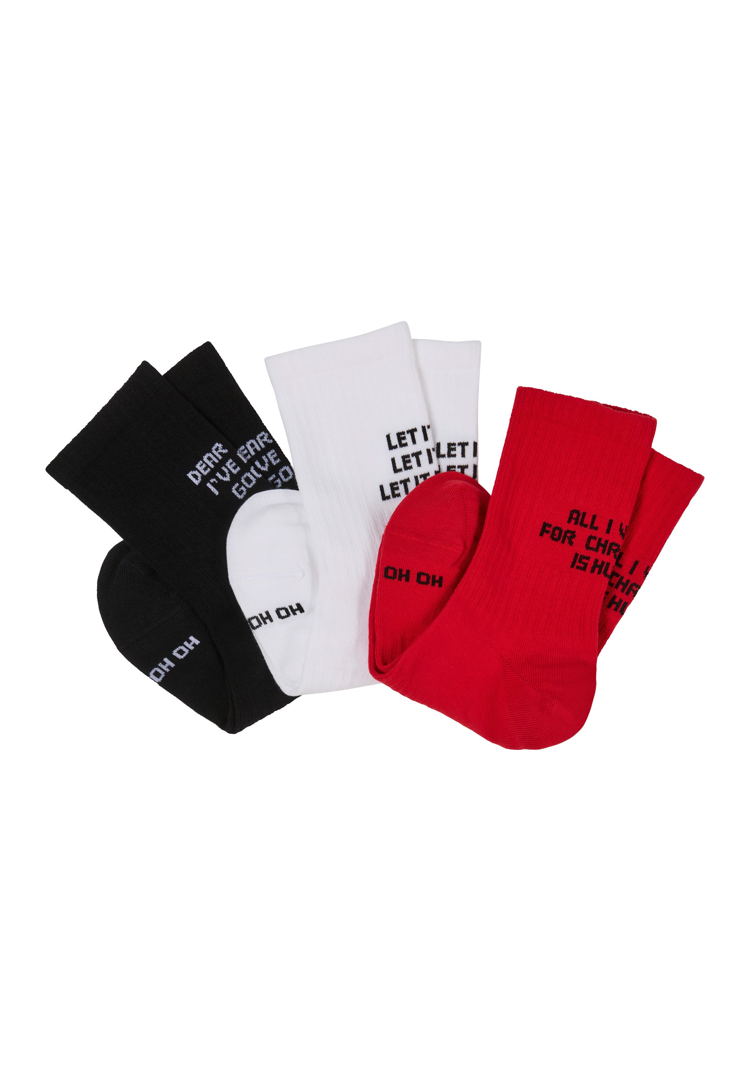Freizeitsocken 3PQS X-MESSAGES C
